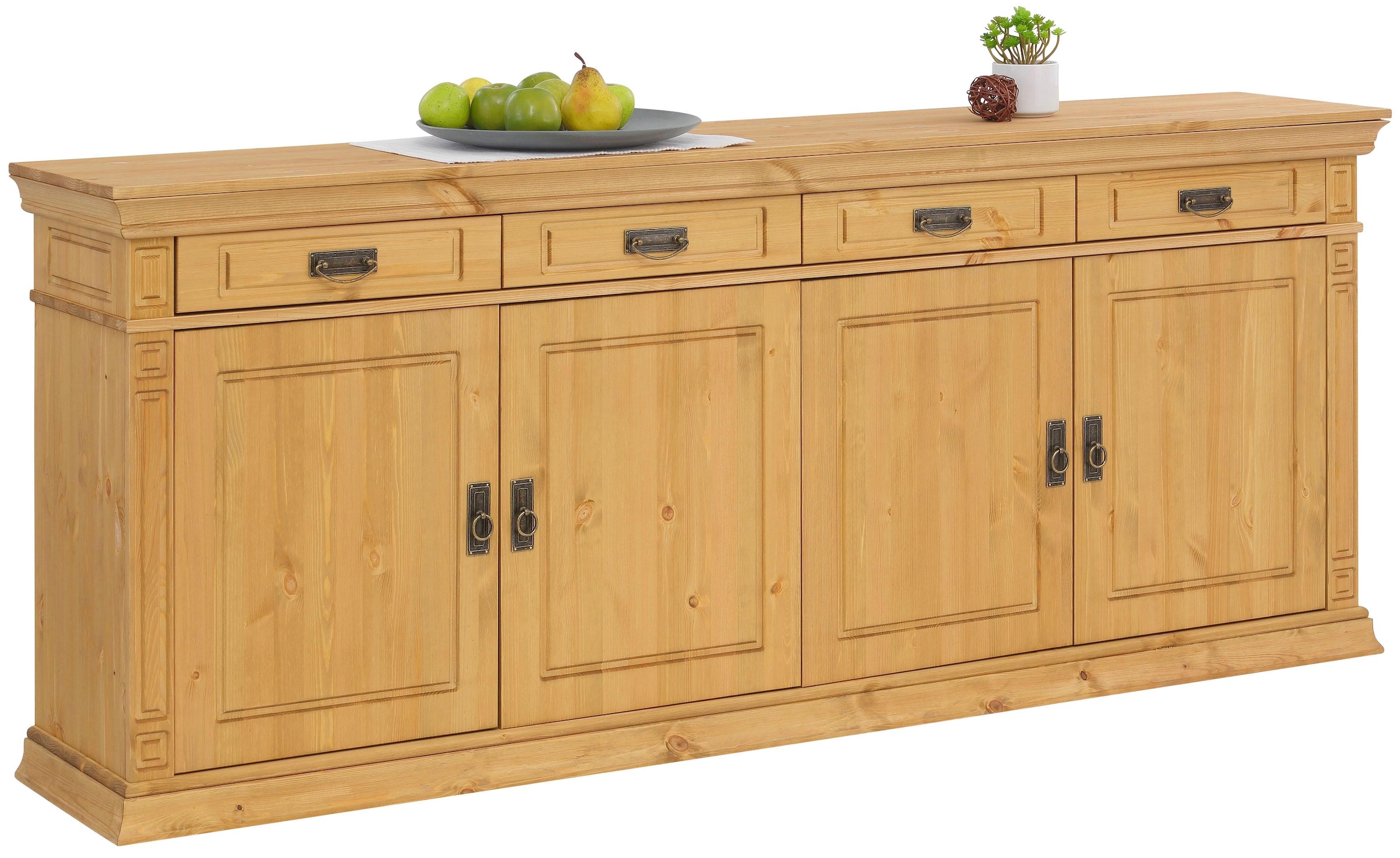 Home affaire Sideboard »Vinales«, Kommode im klassischen Landhausstil, Breite 202 cm