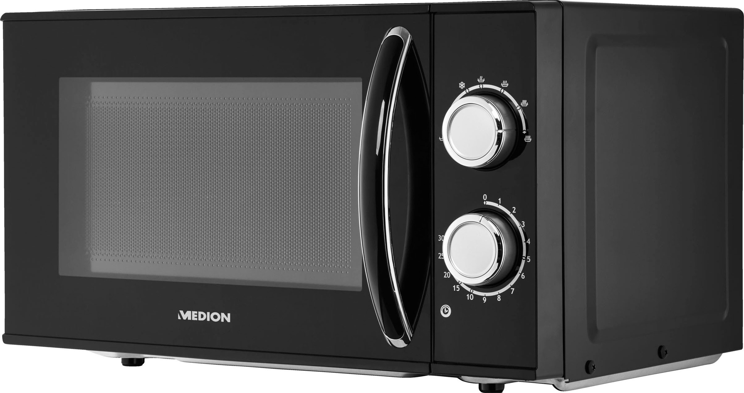 Medion® Mikrowelle »MD 15644«, Mikrowelle, 700 W, Leistung 700 W, 6 Leistungsstufen, Auftaufunktion