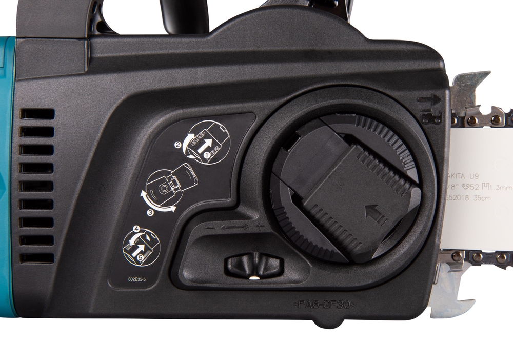 Makita Elektro-Kettensäge »»UC3551AK« 2.000 W, 14 m/s, 35 cm« leistungsfähig,werkzeuglose Kettenspannung +Ketten-und Schienenwechsel