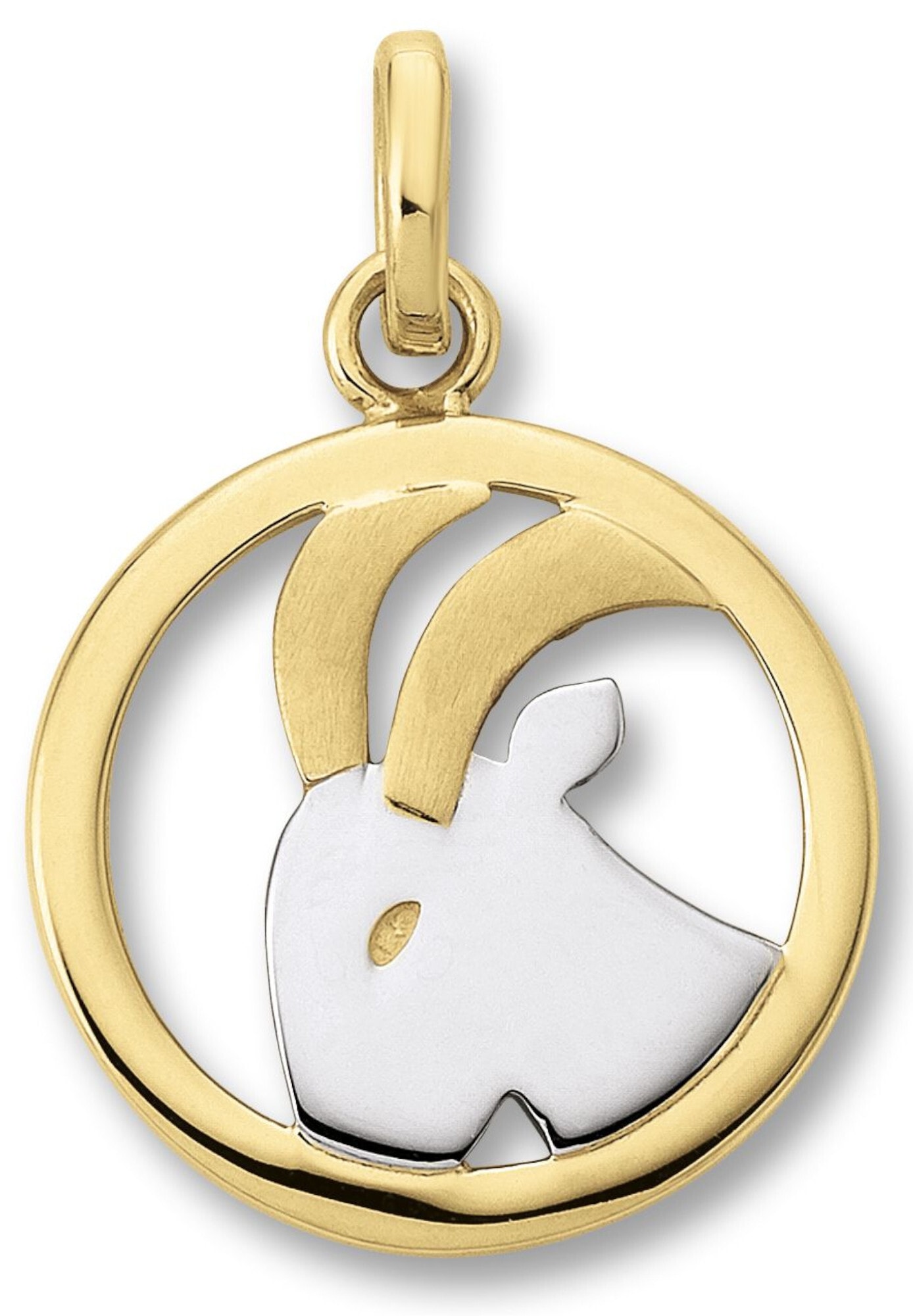 ONE ELEMENT Sternzeichenanhänger »Steinbock Sternzeichen Anhänger aus 333 Gelbgold«  Astro