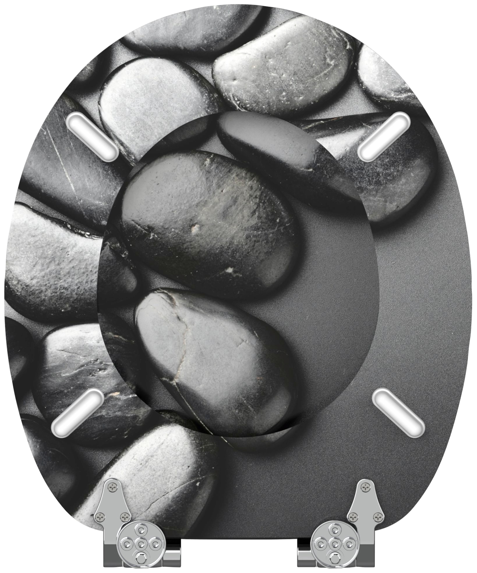 Sanilo WC-Sitz »Hot Stones«, mit Absenkautomatik