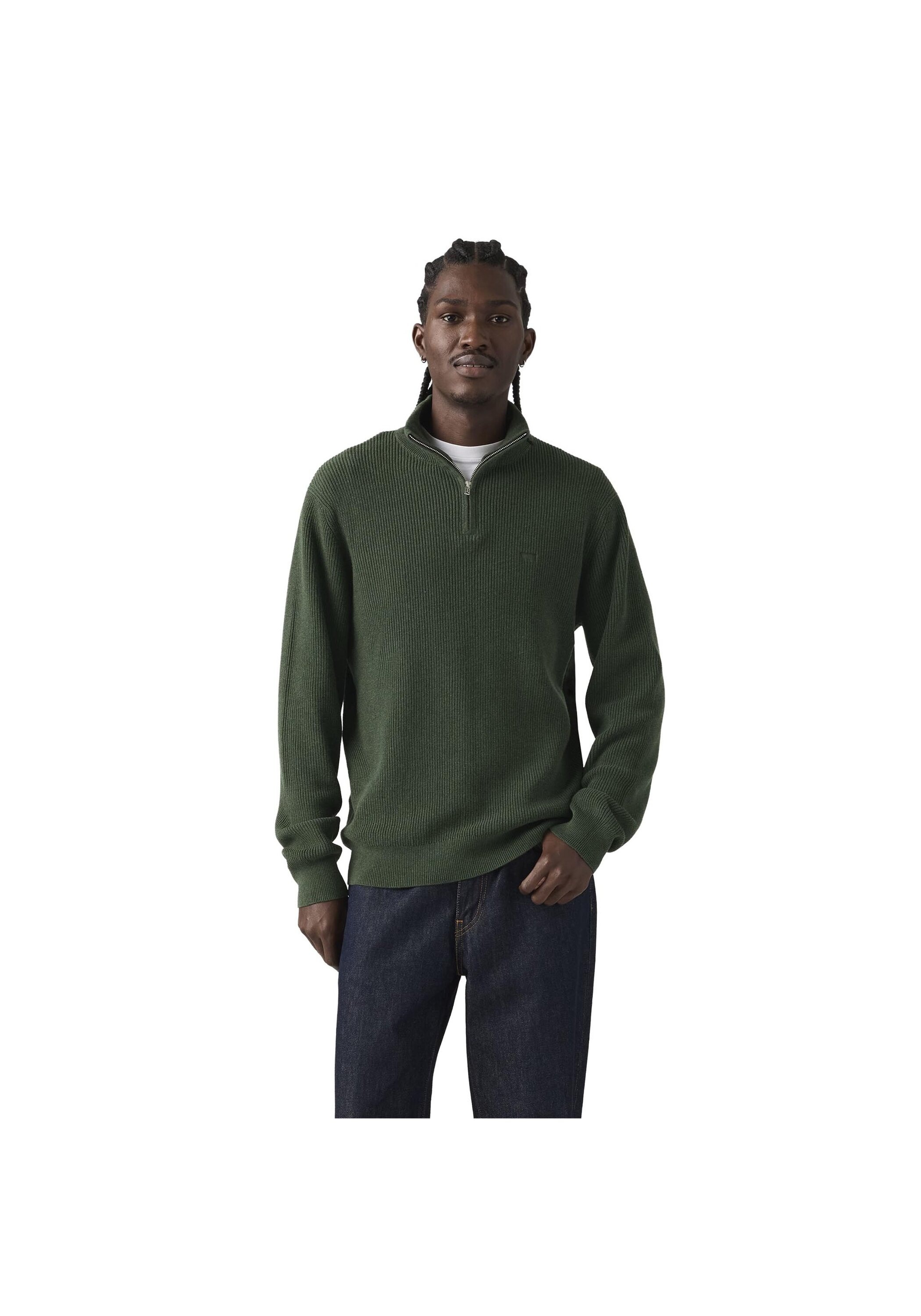 Levi's® Sweatshirt »Sweatshirt Housemark Quarter Zip Sweater 1er Pack«, 1
