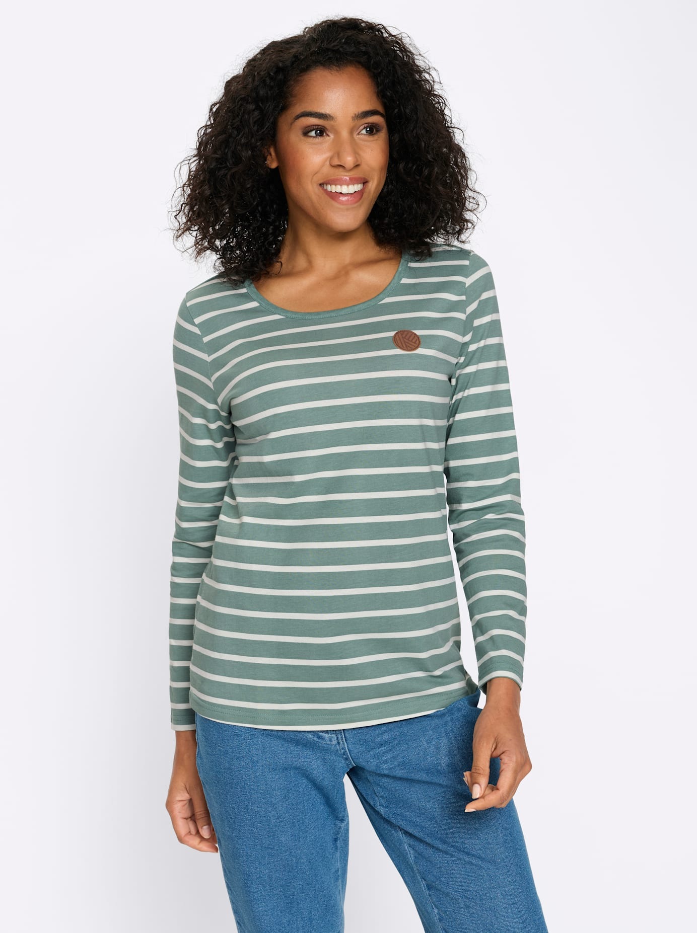 Classic Basics Langarmshirt »Ringelshirt« 1