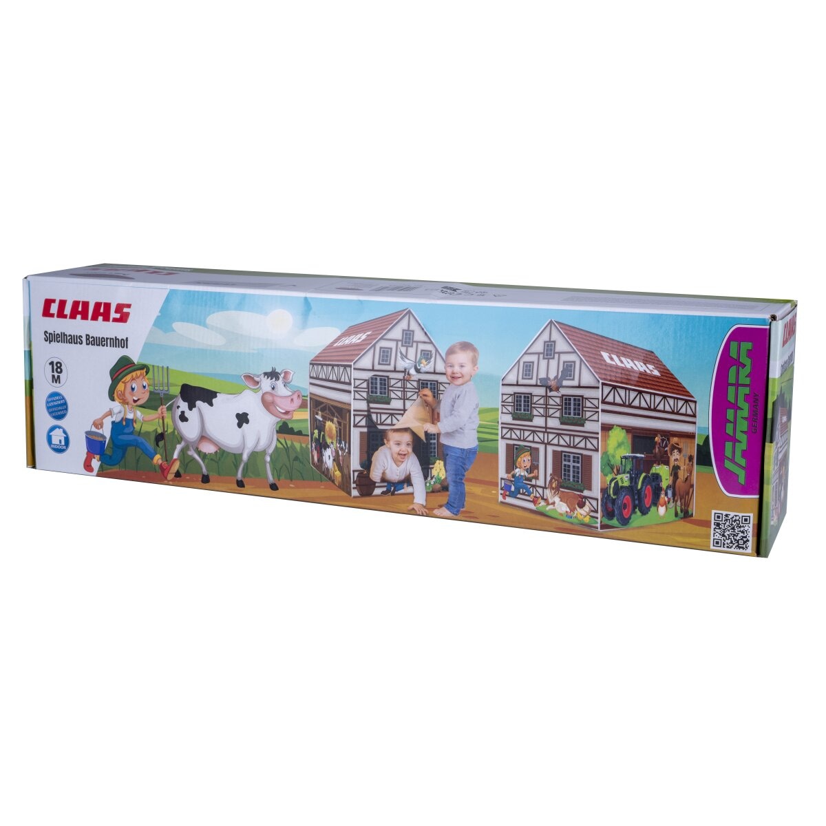 Jamara Spielhaus »Claas Spielhaus Bauernhof« Platzsparend demontierbar