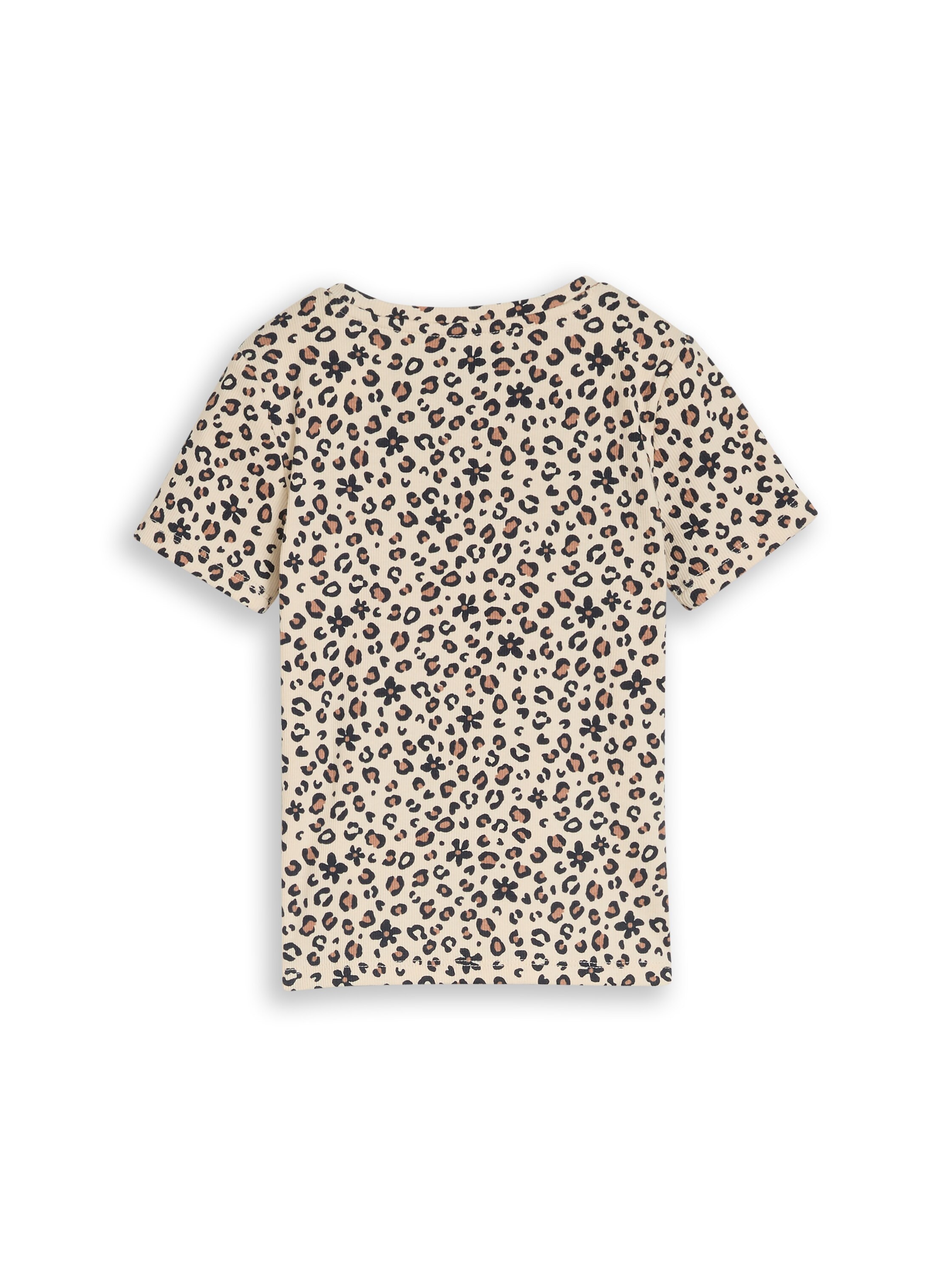TOM TAILOR T-Shirt mit Leo-Print