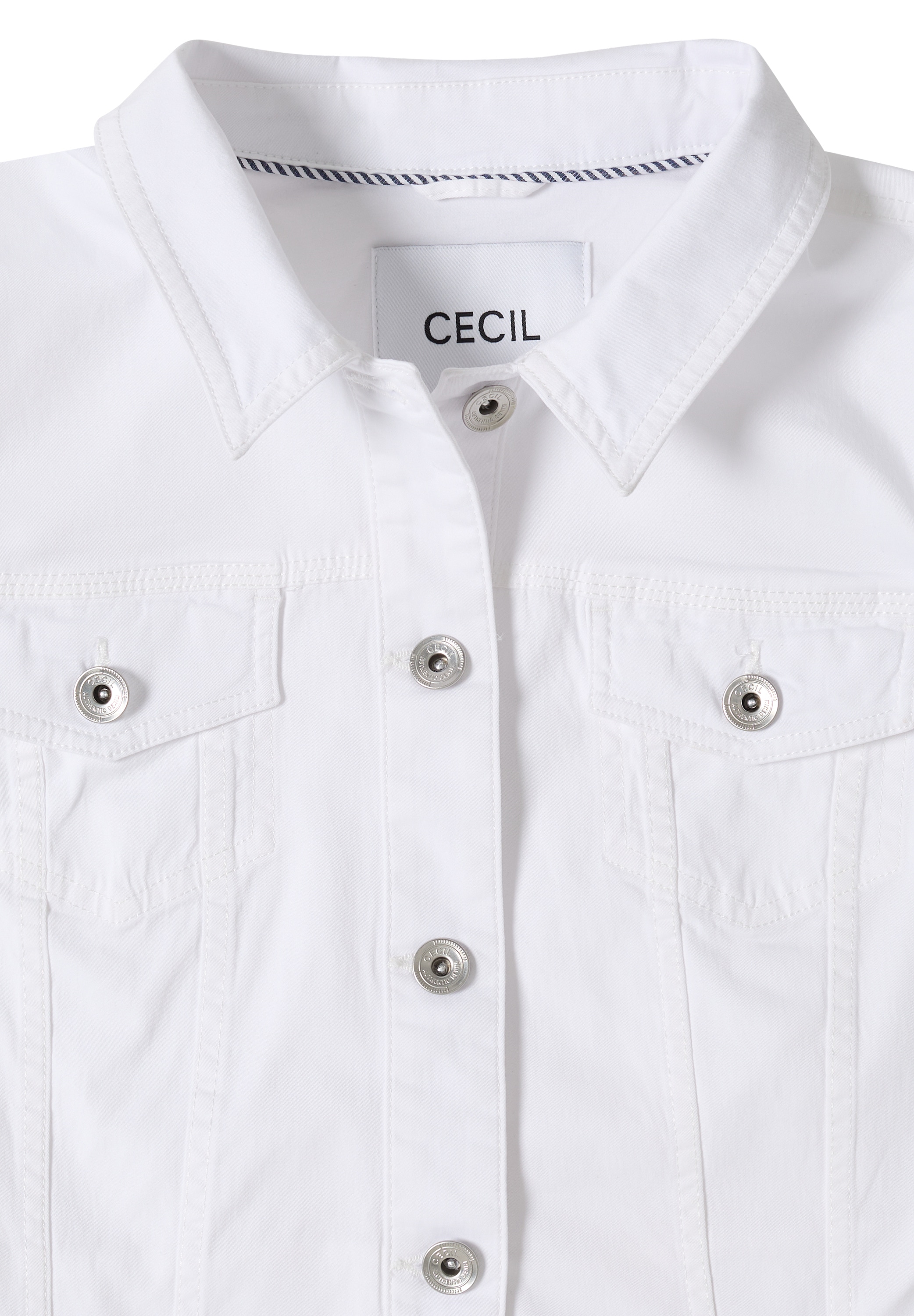 Cecil Jeansjacke mit Brust Taschen