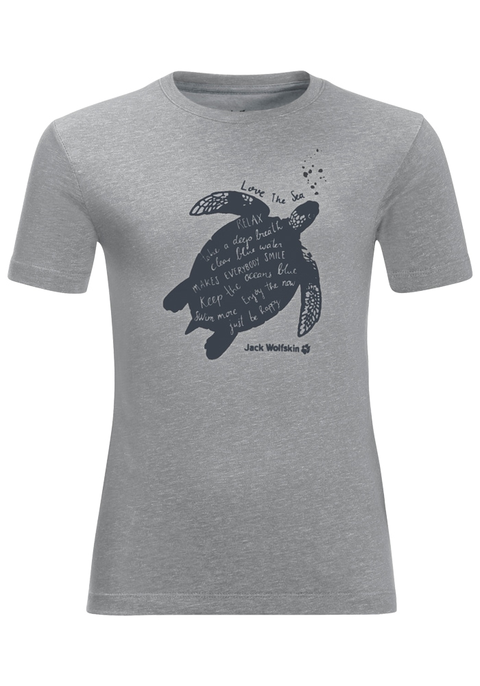 Jack Wolfskin T-Shirt »OCEAN TURTLE T K« im OTTO Online Shop