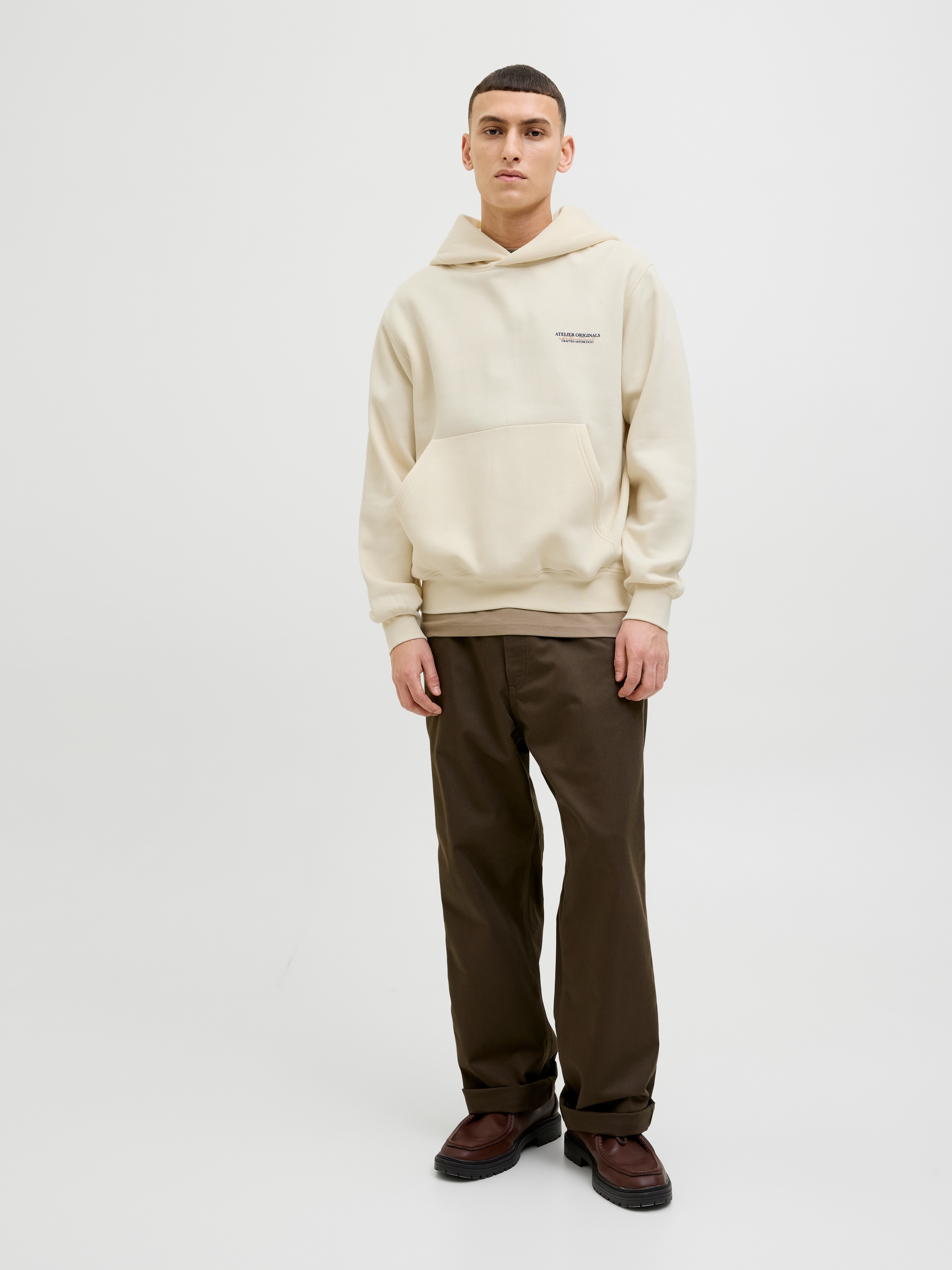 Jack & Jones Kapuzensweatshirt »JORISLINGTON BACK SWEAT HOOD SN«