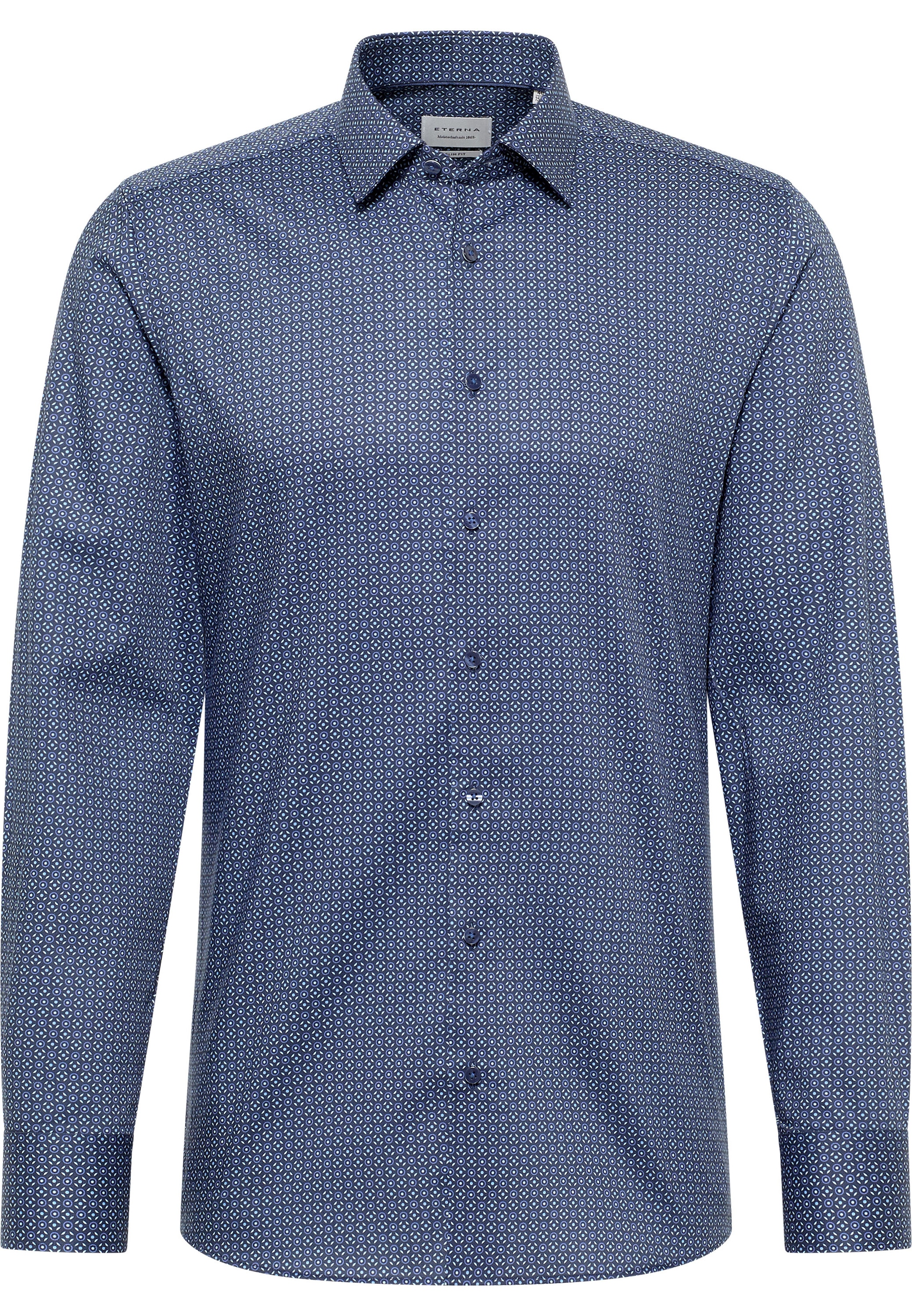 Eterna Langarmhemd »SLIM FIT«, NON IRON (bügelfrei)
