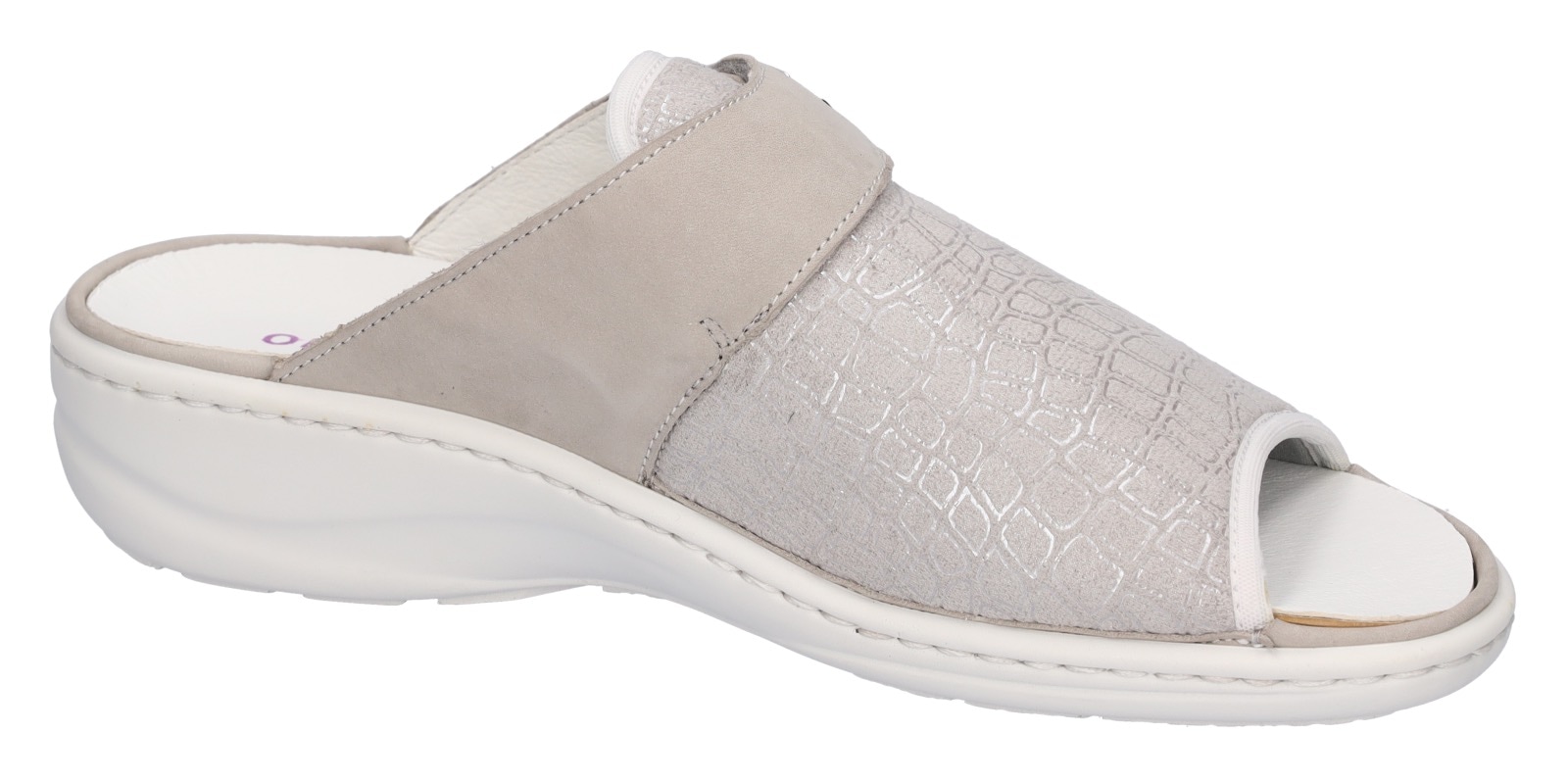 Waldläufer Pantolette »HERIA«, Bequemschuh, Hausschuh, Sommerschuh in Komfortweite H=sehr weit