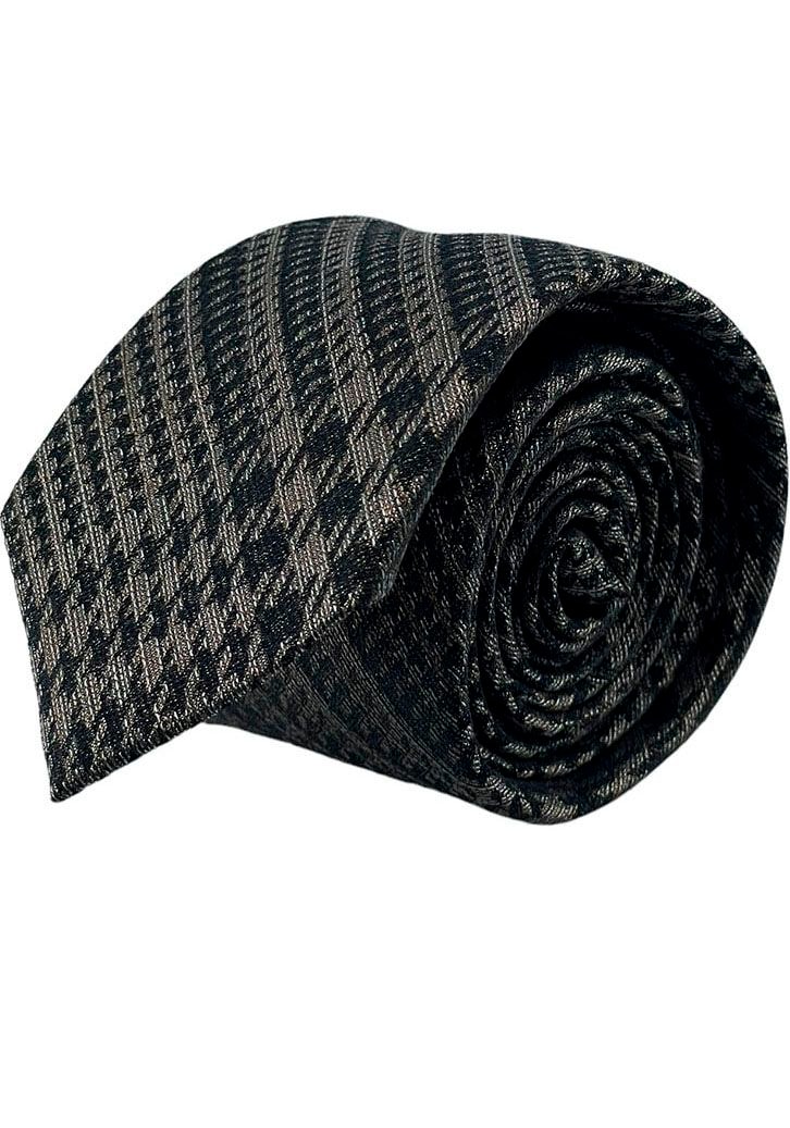 Krawatte, aus reiner Seide, mit ausgefallenem Herbst-Winter-Design