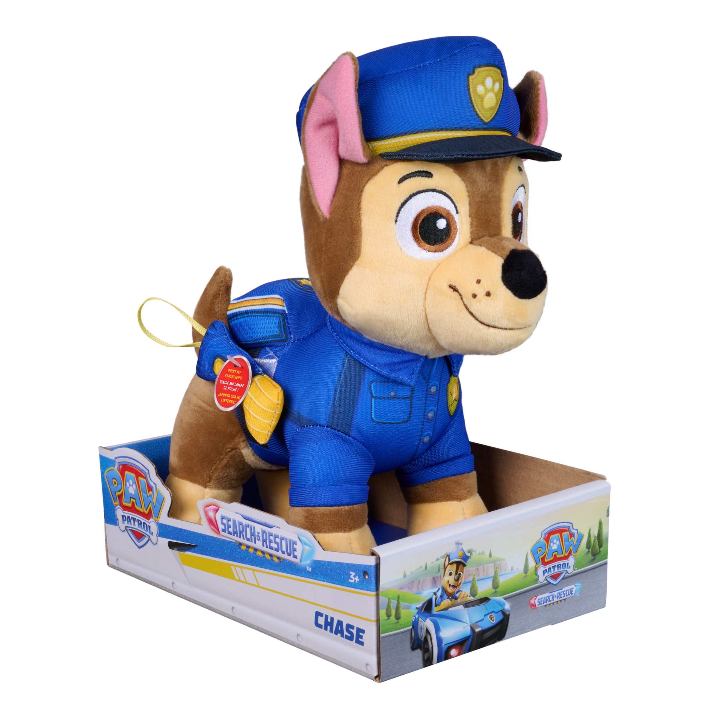 Spin Master Plüschfigur »PAW Patrol - Search & Rescue: Chase Plüsch in Search & Rescue Uniform«
