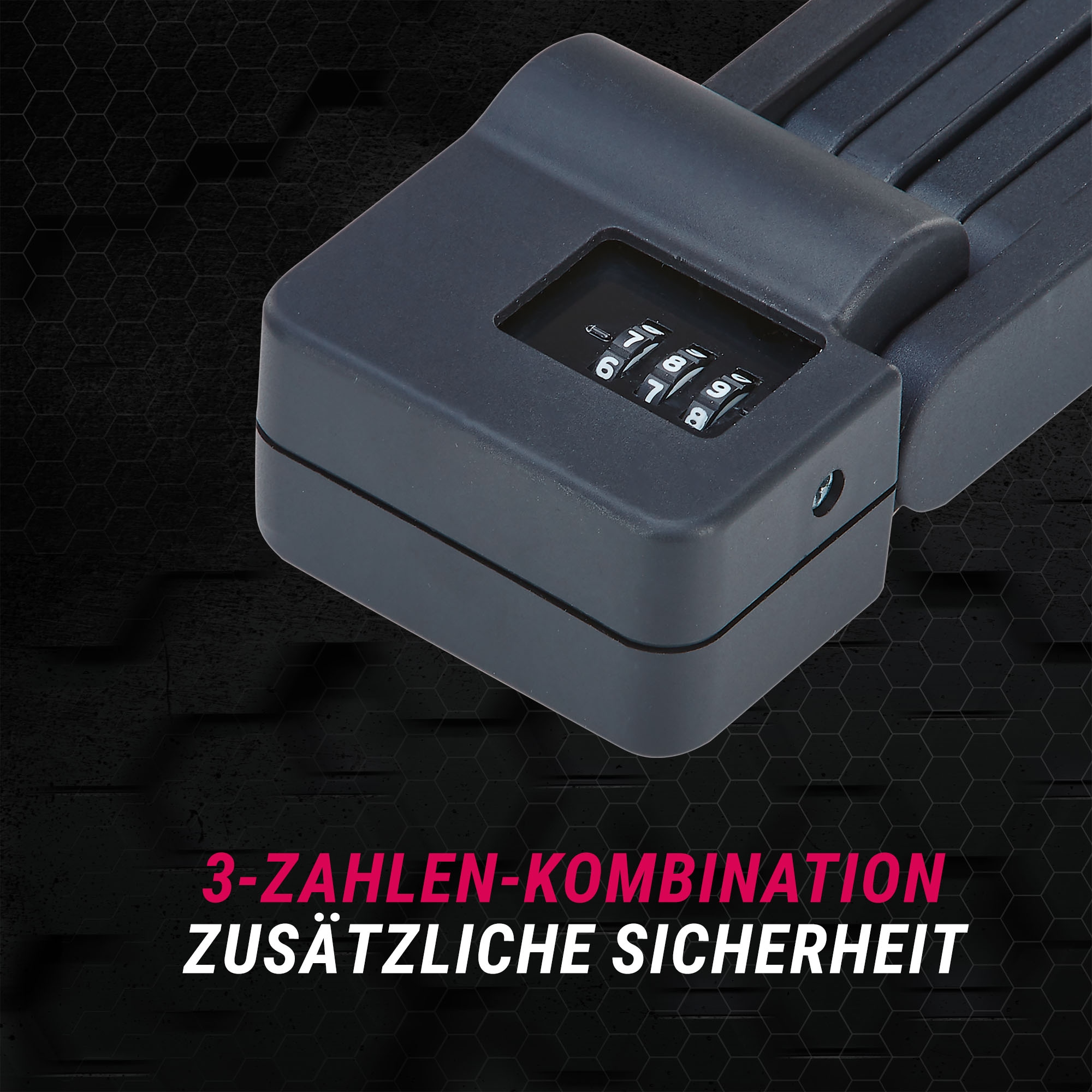 Prophete Faltschloss »Faltschloss mit Fingerabdrucksensor«