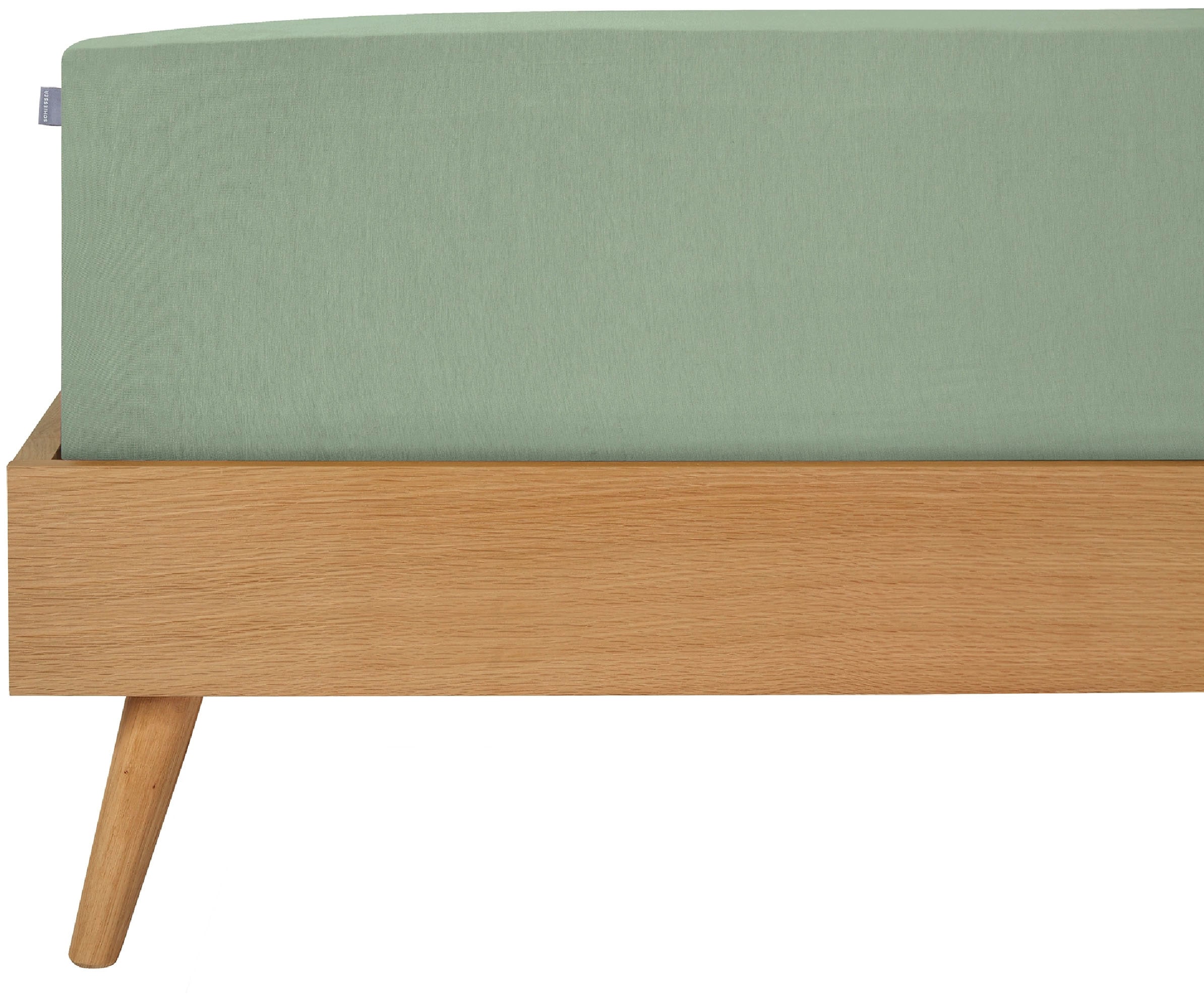 Schiesser Spannbettlaken »Jessi aus 100% Baumwolle« für Matratzen bis zu 22 cm Höhe, MADE IN GREEN by OEKO-TEX®