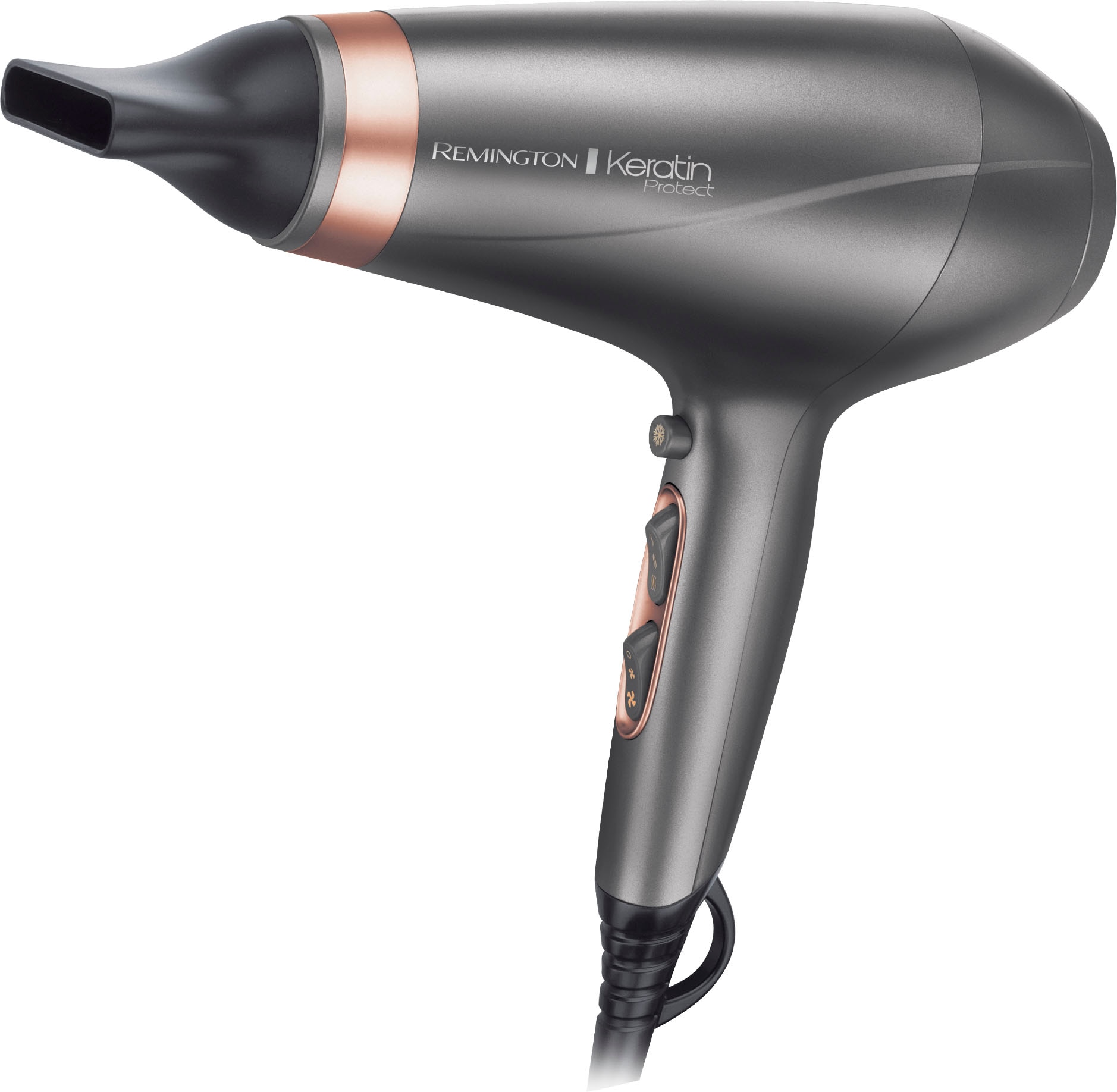 Remington Haartrockner »AC8820 E51 Keratin Protect Dryer«, 2200 W, 3 Aufsätze, Profi, mit Ionenpflege, Keratinbeschichtung, langlebigem AC-Motor