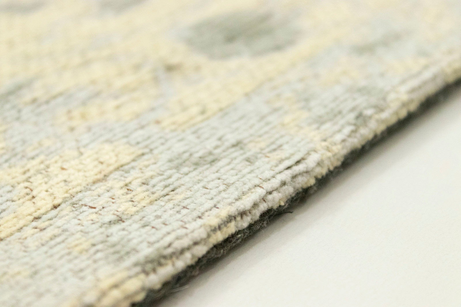morgenland Teppich »VINTAGE LAGUNE«, rechteckig, 6 mm Höhe, Handarbeit, Shabby Chic, Wohnzimmer