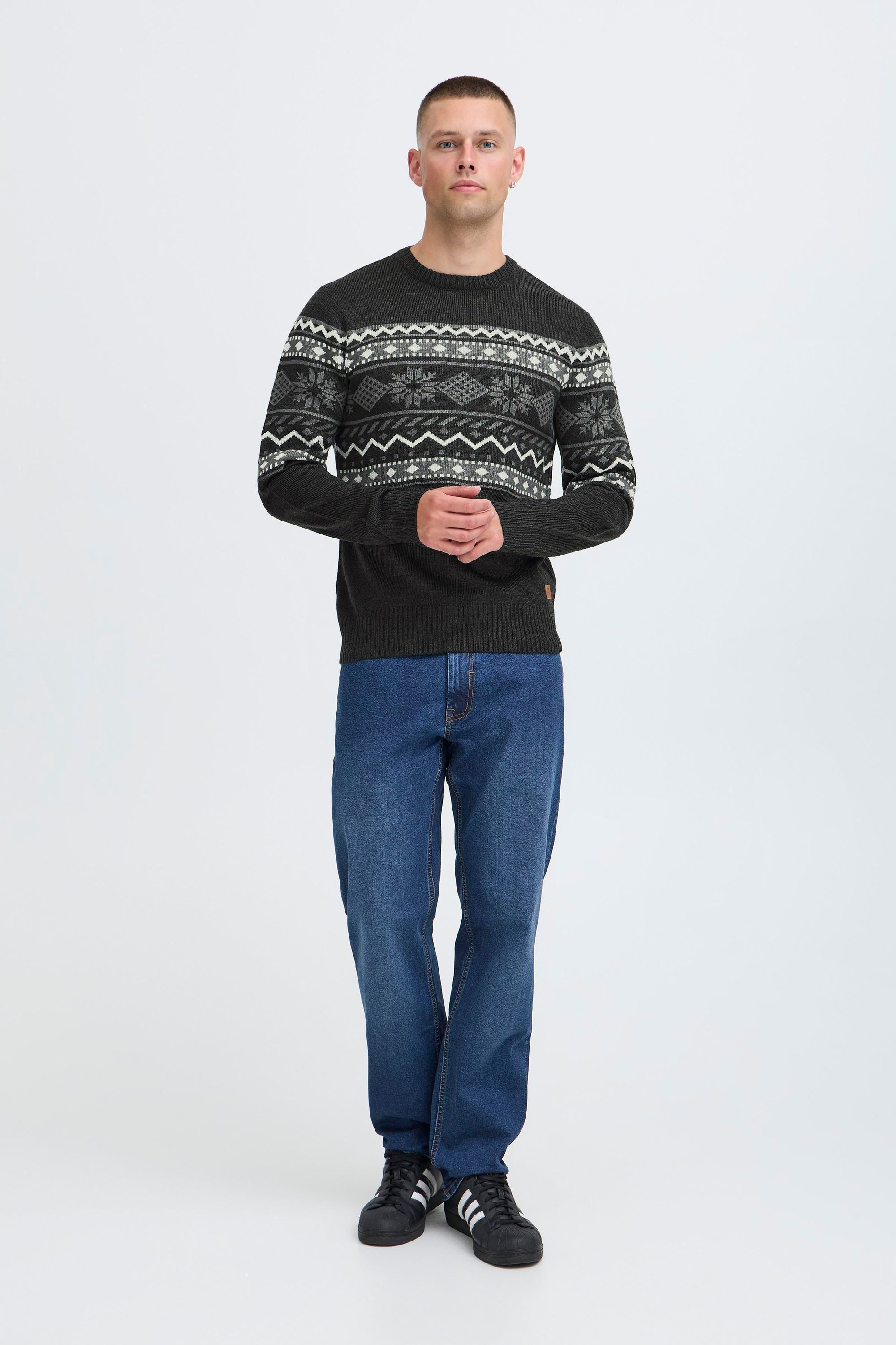 Blend Strickfleece-Pullover »Strickpullover BHNohr«