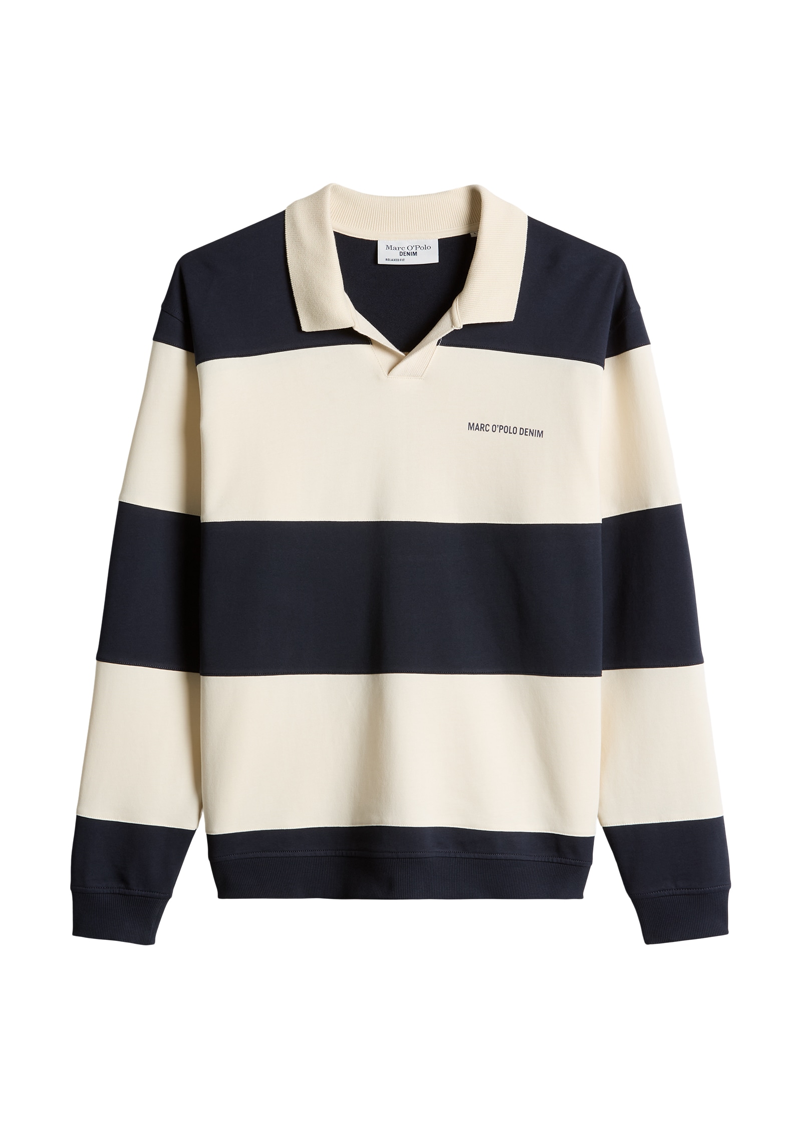 Marc O'Polo DENIM Sweatshirt , aus weicher Bio-Baumwolle
