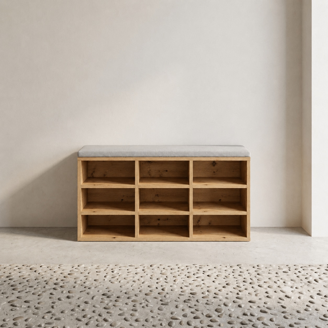 OTTO home Schuhbank »Schuchschrank 80,  Schuhregal, Schuhtruhe, Schuhkommode, Sitzbank« mit bequemer, abnehmbarer Sitzauflage