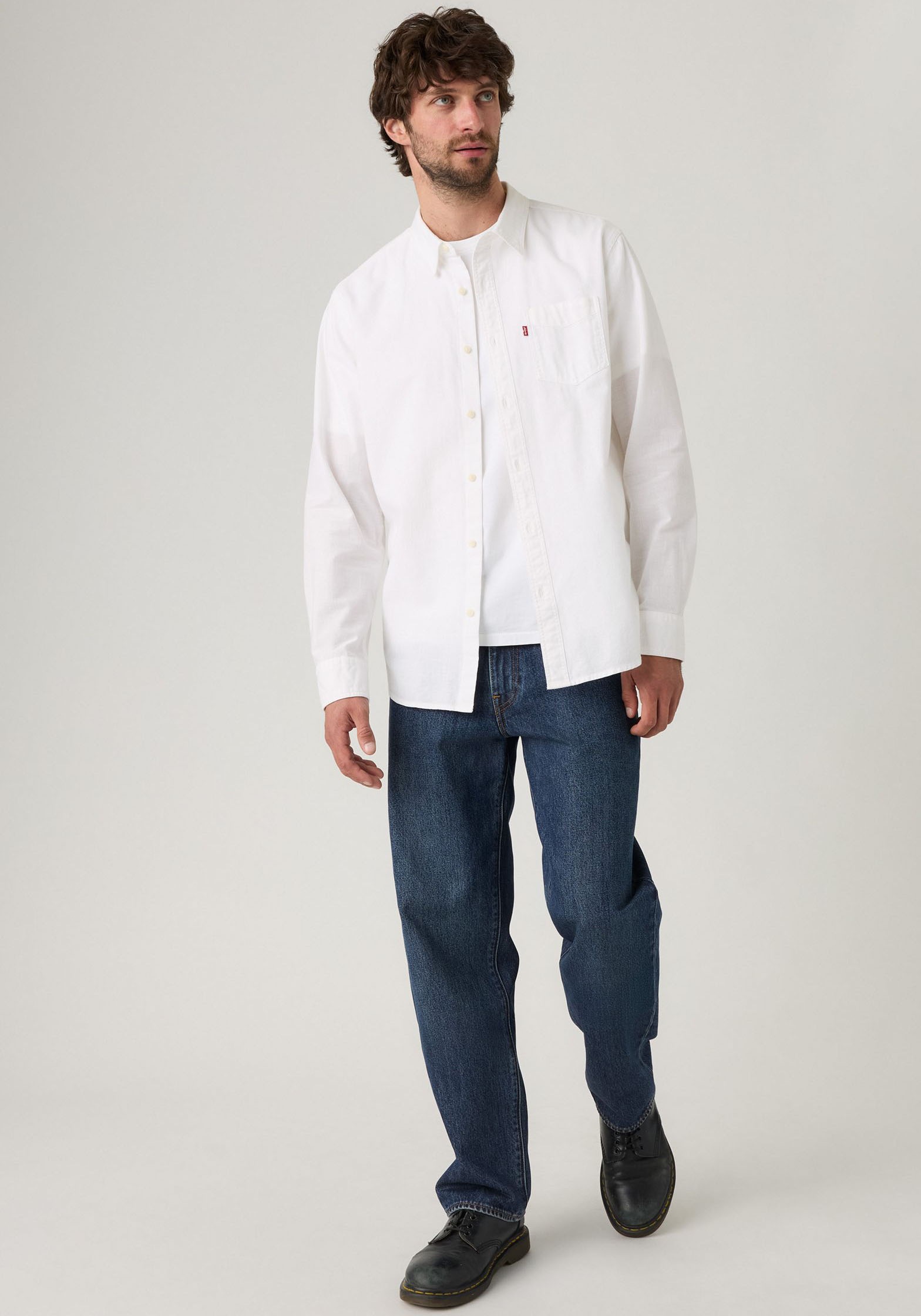 Levi's® Loose-fit-Jeans »568 STAY LOOSE«, mit Leinenanteil