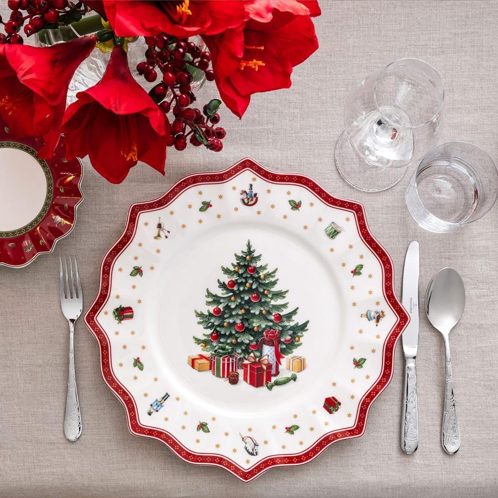 Villeroy & Boch Besteck-Set »Tafelbesteck für 6 Personen Toy's Delight 180er Set silber« Spülmaschinenfest