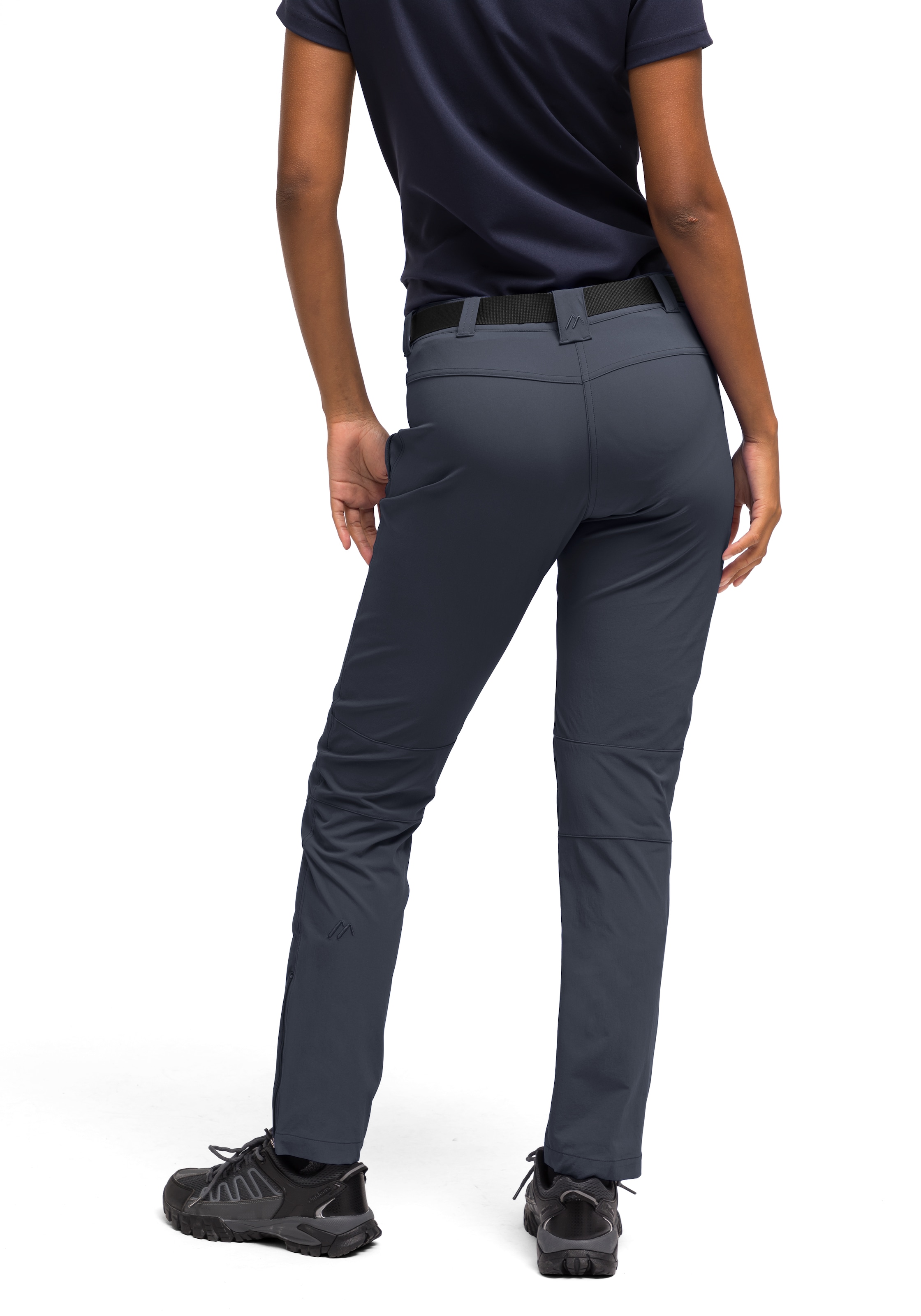 Maier Sports Funktionshose »Inara slim«, Herren Wanderhose, atmungsaktive Outdoor-Hose, 4 Taschen, Slim Fit