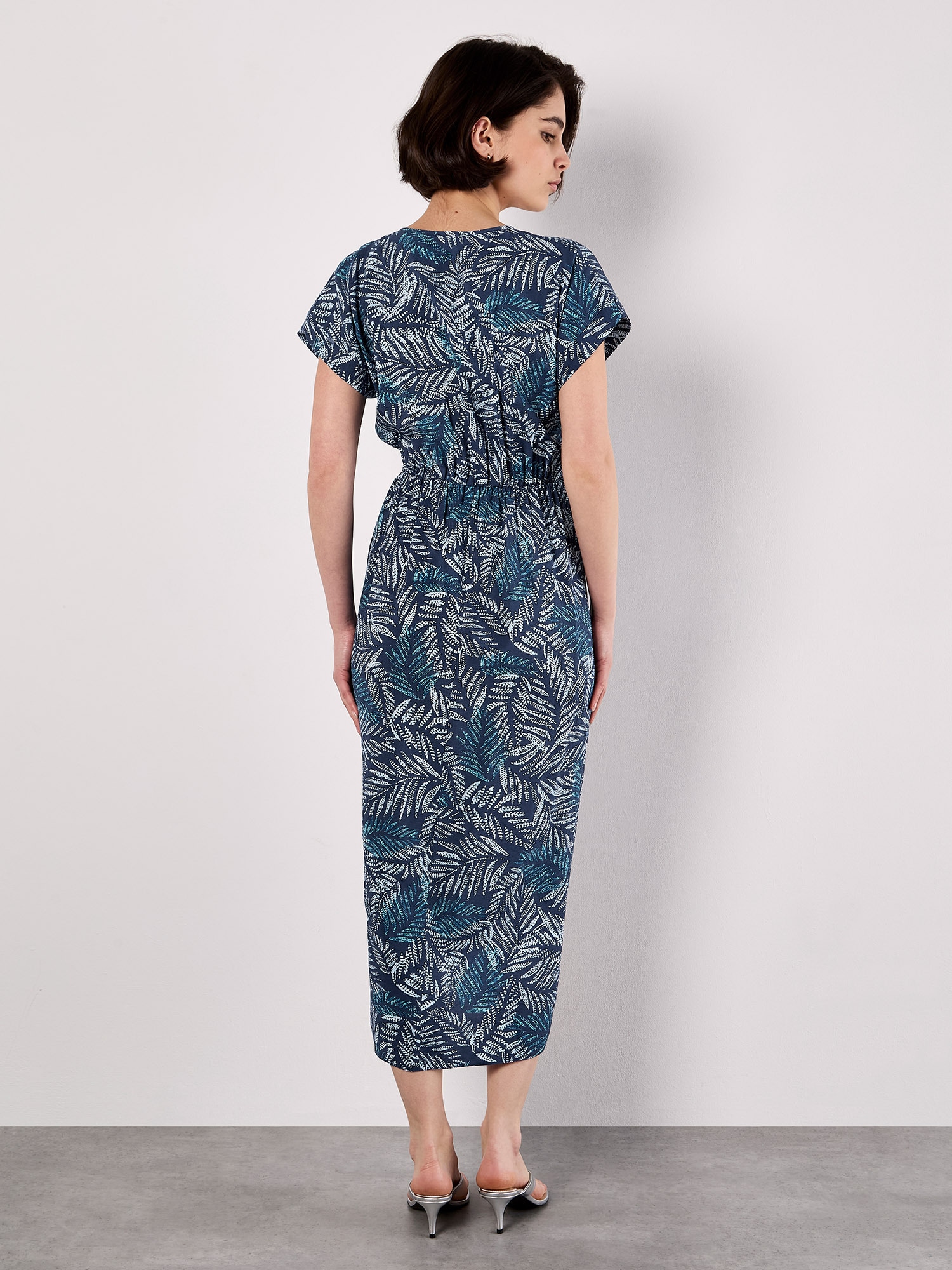 Apricot Druckkleid »Midikleid« 2 tlg. in Wickeloptik