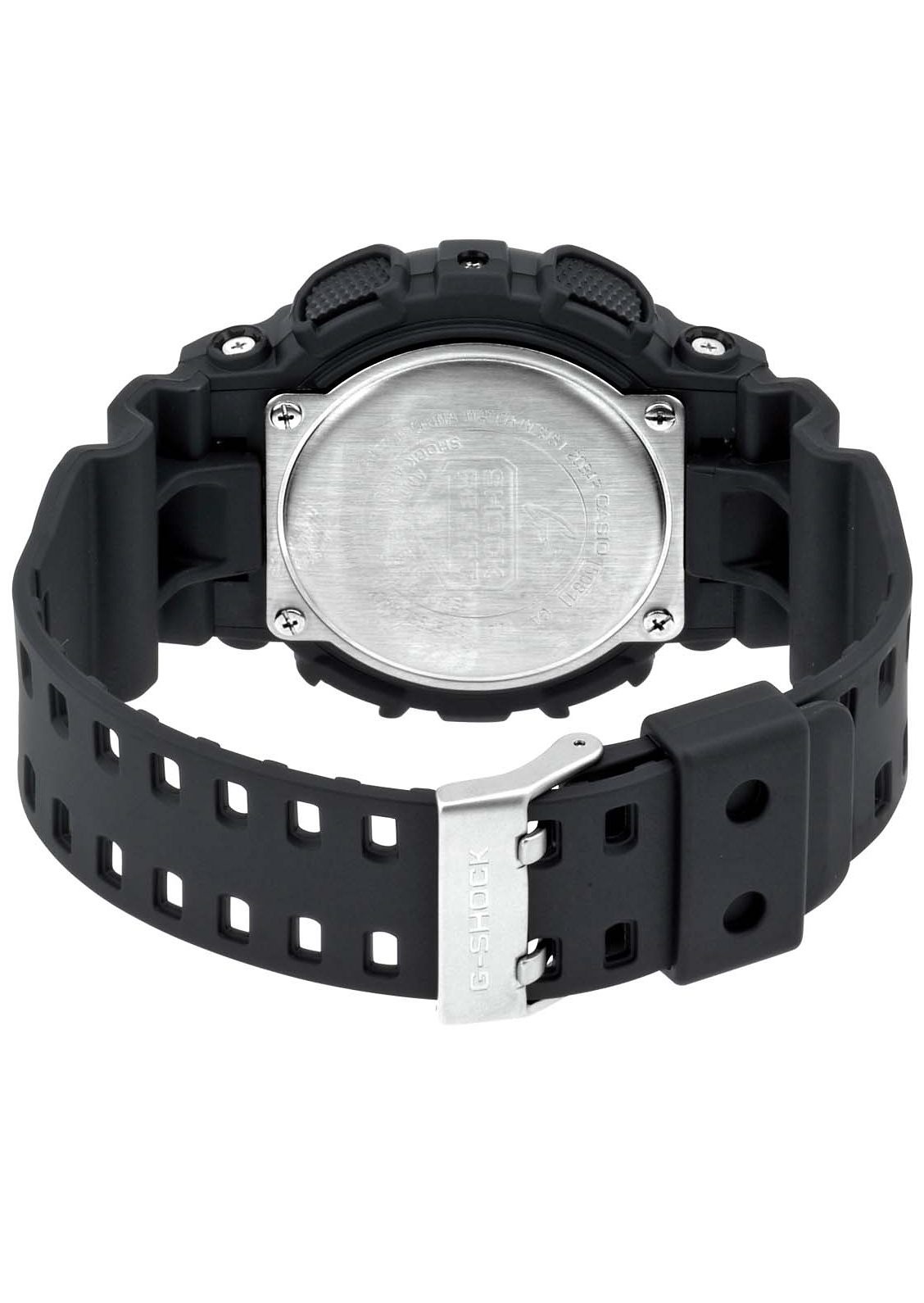 CASIO G-SHOCK Chronograph, Quarzuhr,Armbanduhr,Herrenuhr,digital, bis 20 bar wasserd.Resinarmband