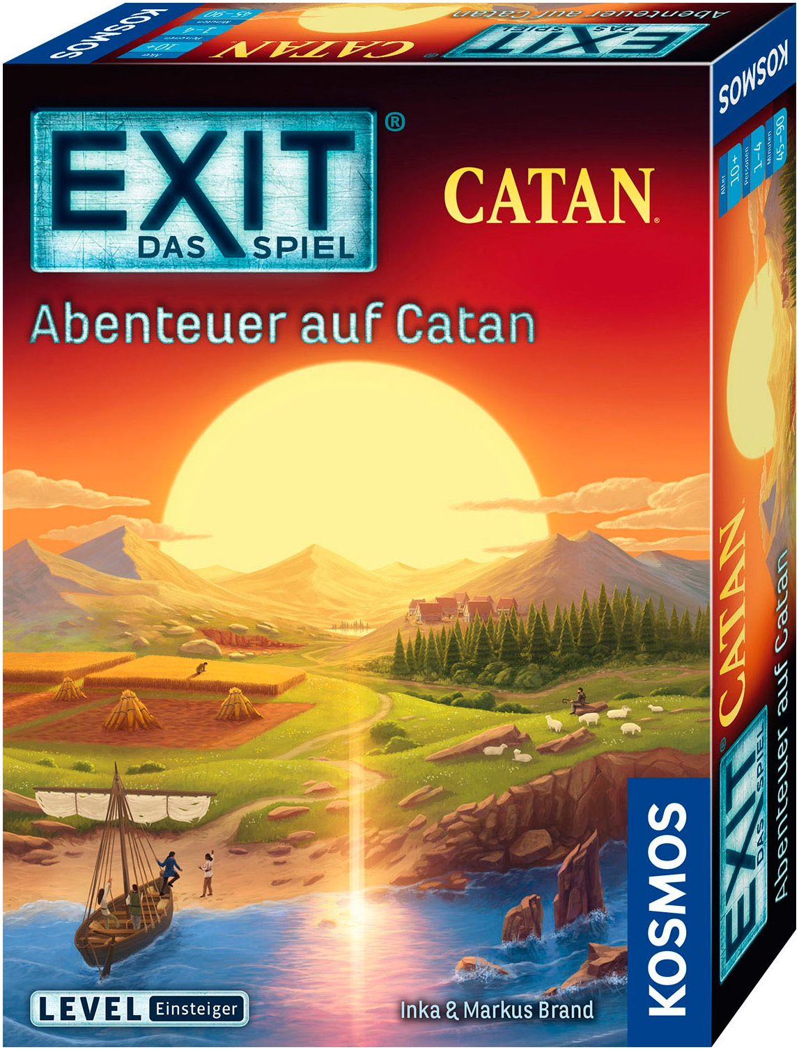 Kosmos Spiel »EXIT® Das Spiel Abenteuer auf Catan«, Made in Germany