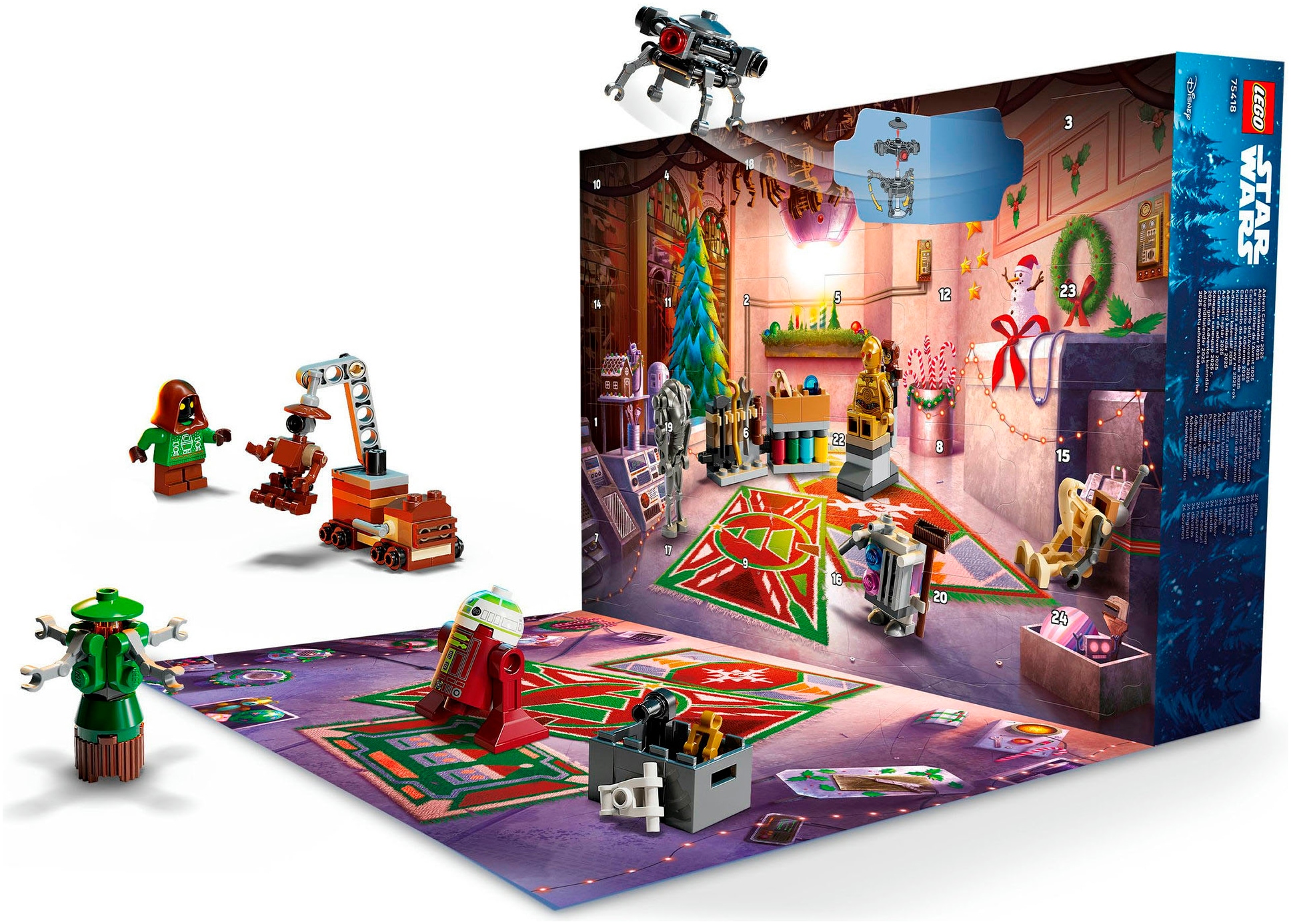 LEGO® Spielzeug-Adventskalender »Spielbausteine, (75418), LEGO Star Wars™« ab 6 Jahren Made in Europe