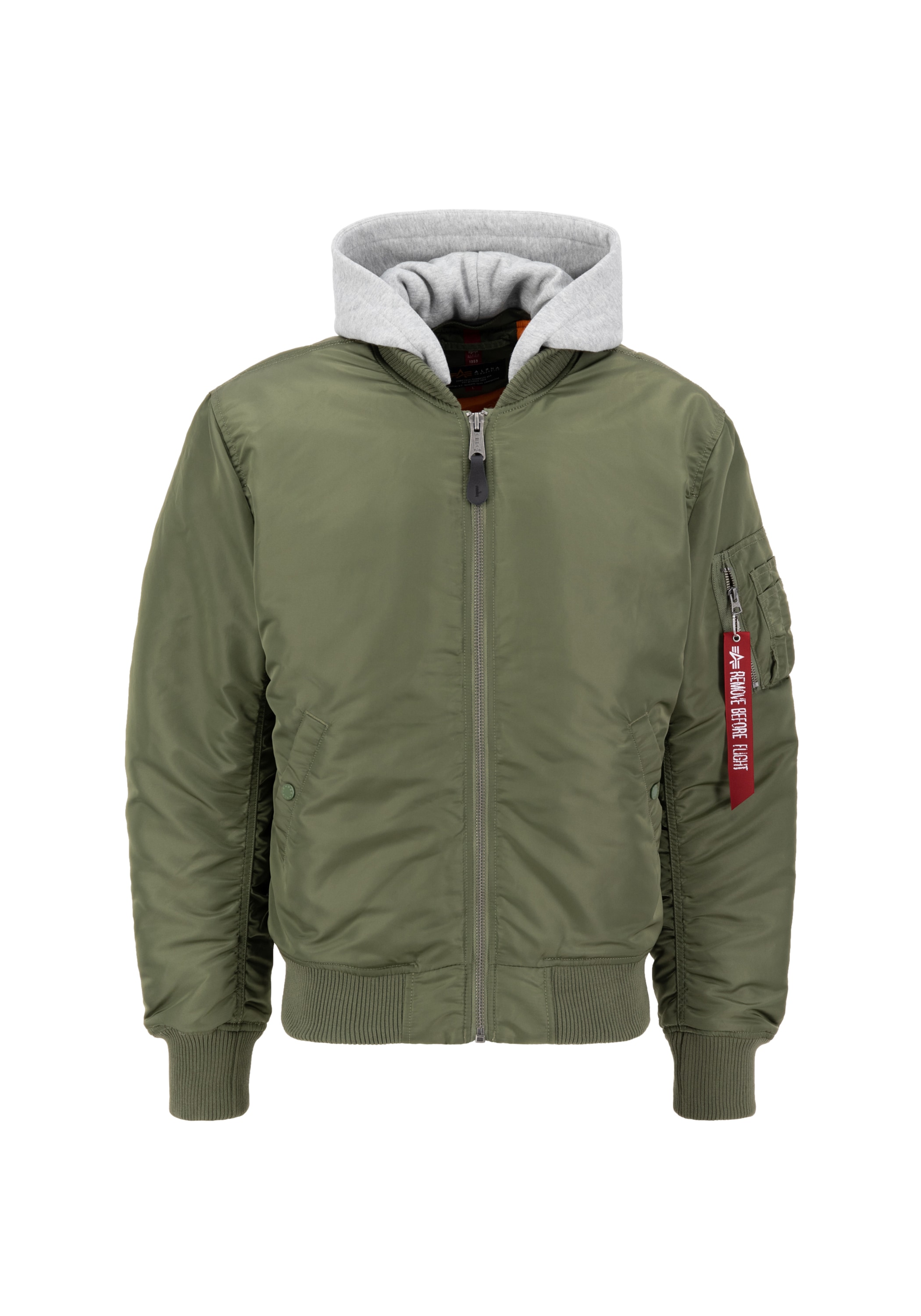 Alpha Industries Bomberjacke »Alpha Industries Men - Bomber Jackets MA-1 ZH Back EMB«