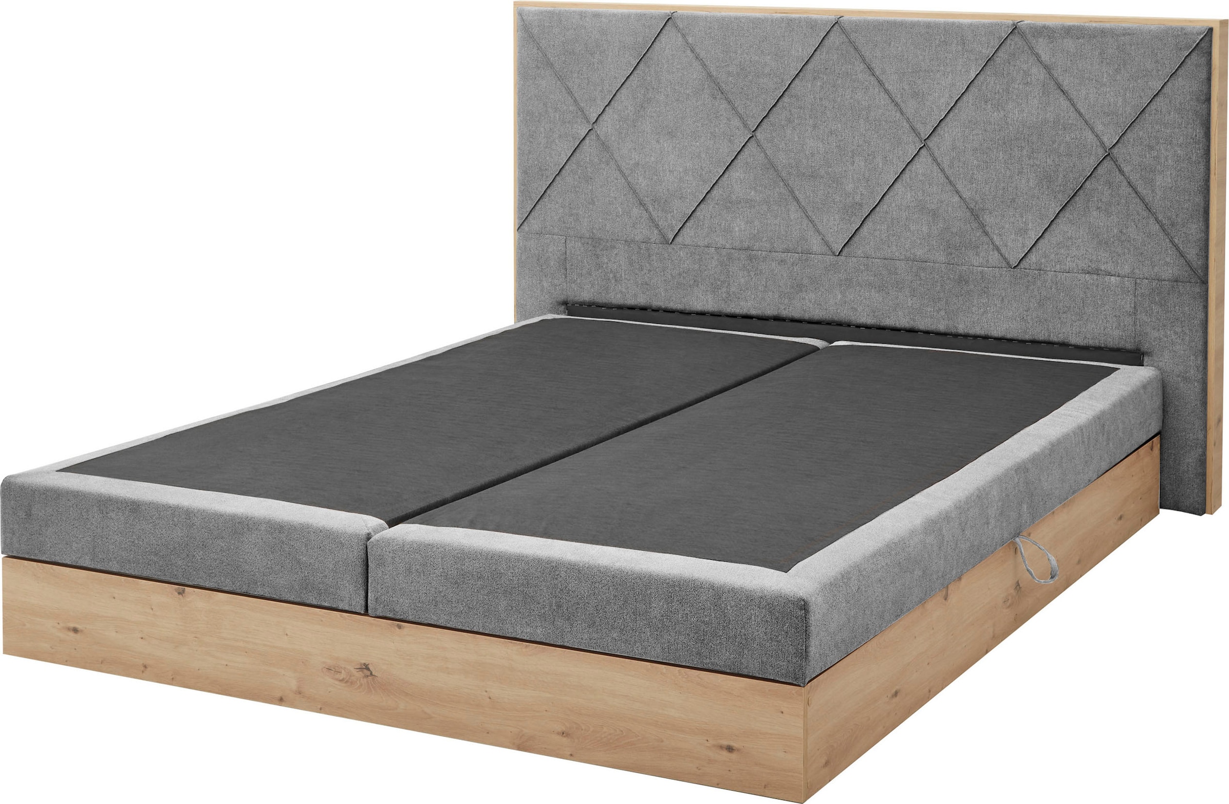 ED EXCITING DESIGN Boxspringbett »Bellevue«, inkl. Bettkasten, wahlweise mit Matratze und Topper