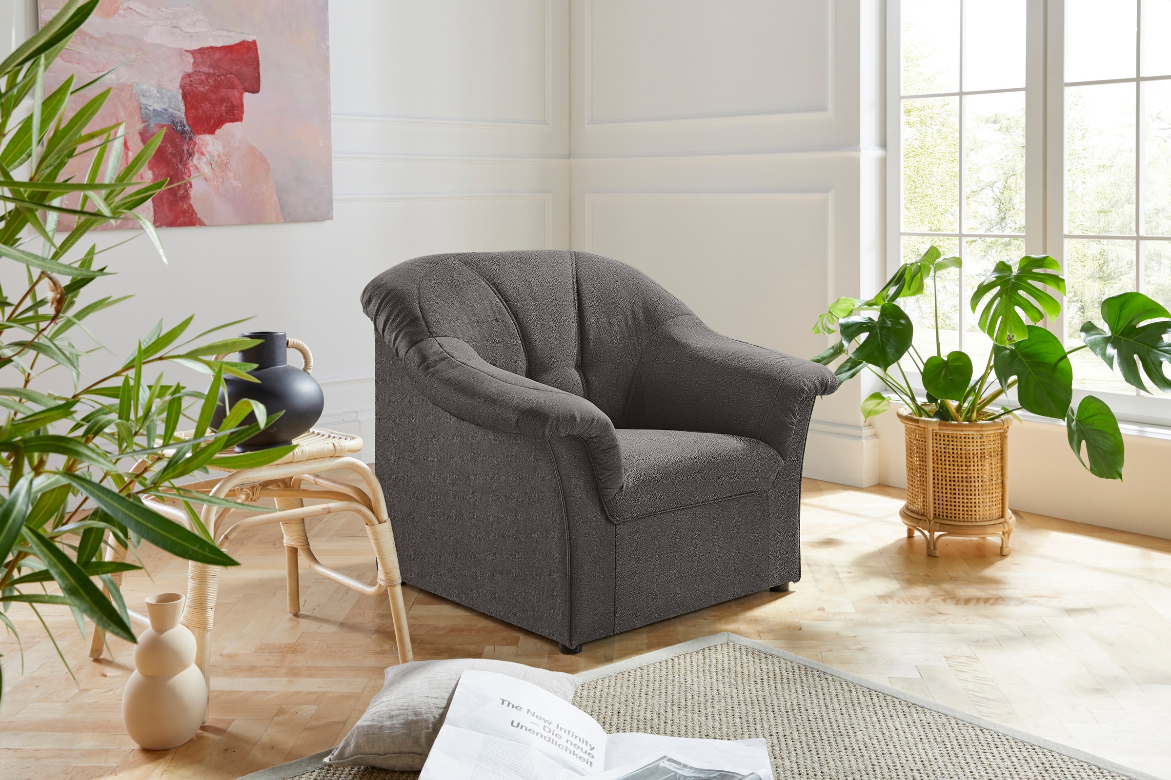 DOMO collection Sessel »Pegnitz zeitlos, elegant und bequem«