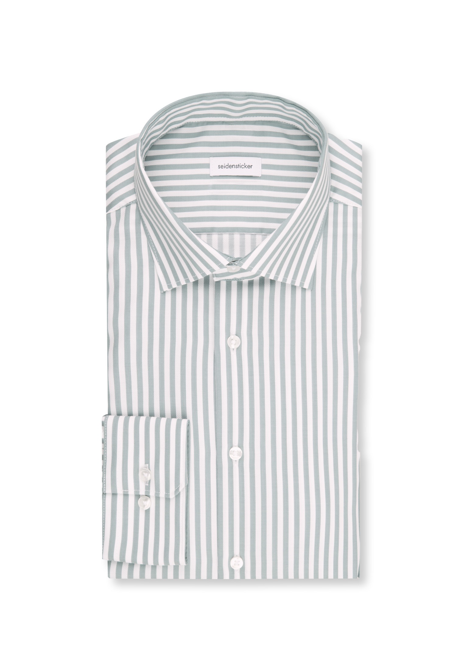 seidensticker Businesshemd »Schwarze Rose« Regular 1/1 Kentkragen Gestreift