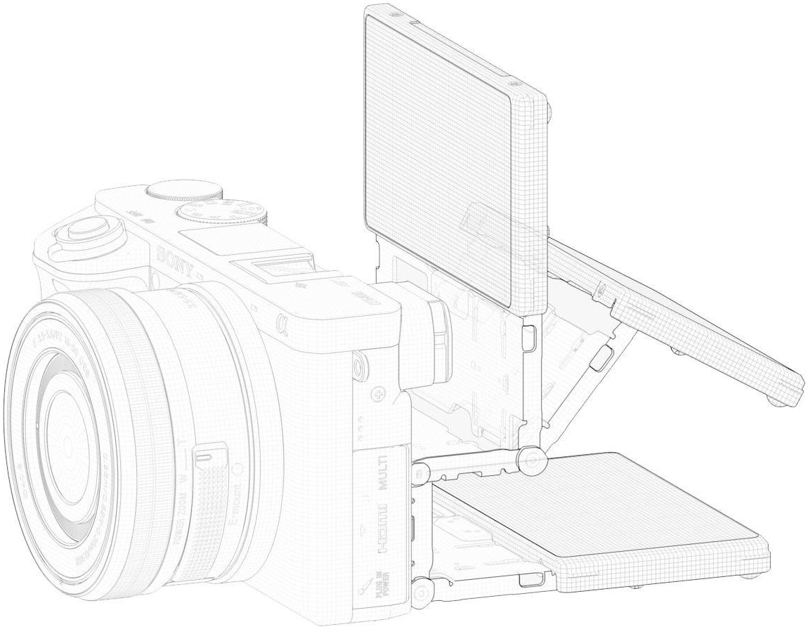 Sony Kompaktkamera »Alpha 6400 + 16-50mm Objektiv«, 24,2 MP, Bluetooth