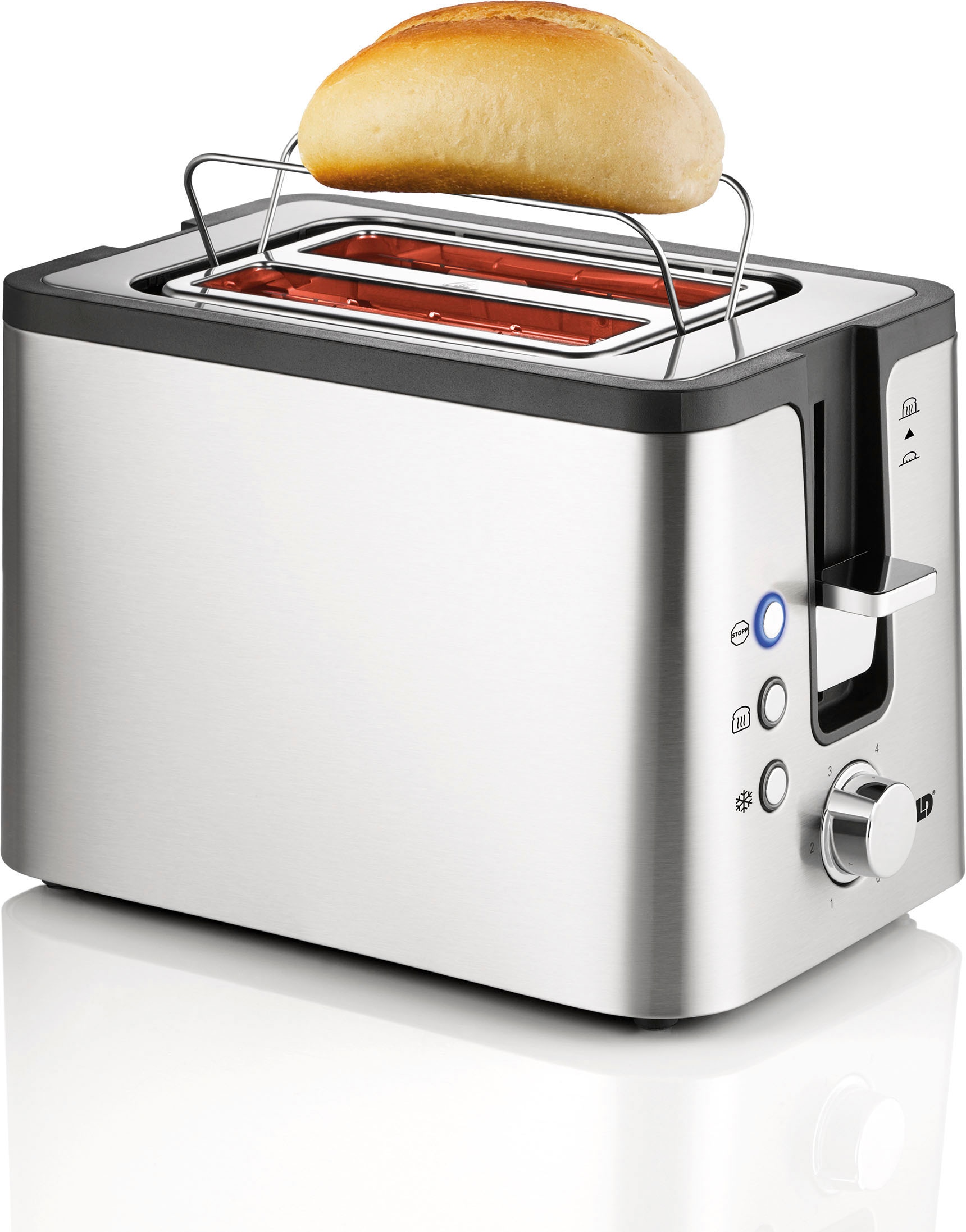 Toaster »2er Kompakt 38215«, 2 kurze Schlitze, für 2 Scheiben, 800 W