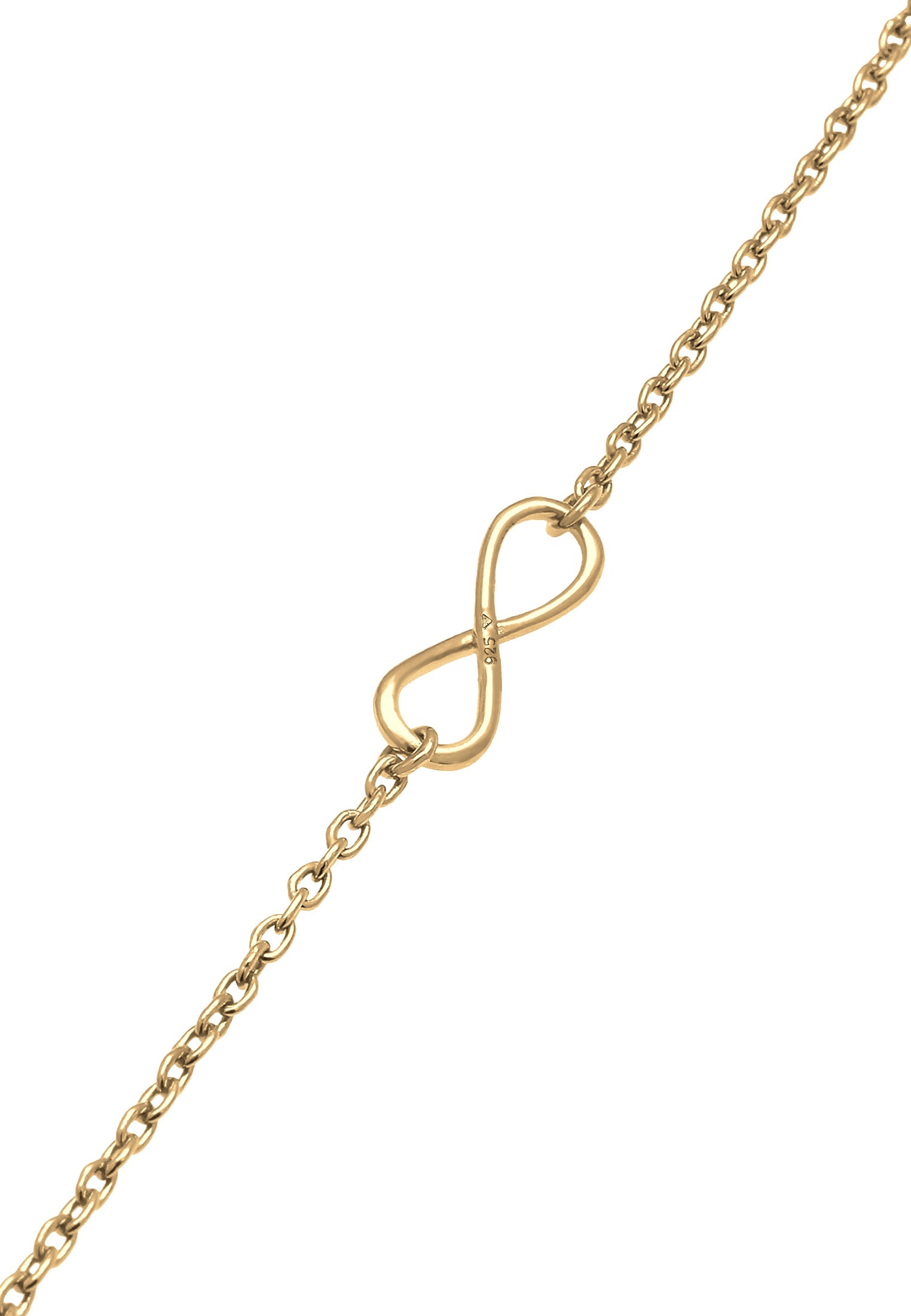 Elli Armkette »Armband Infinity Unendlichkeit fein 925 Silber«