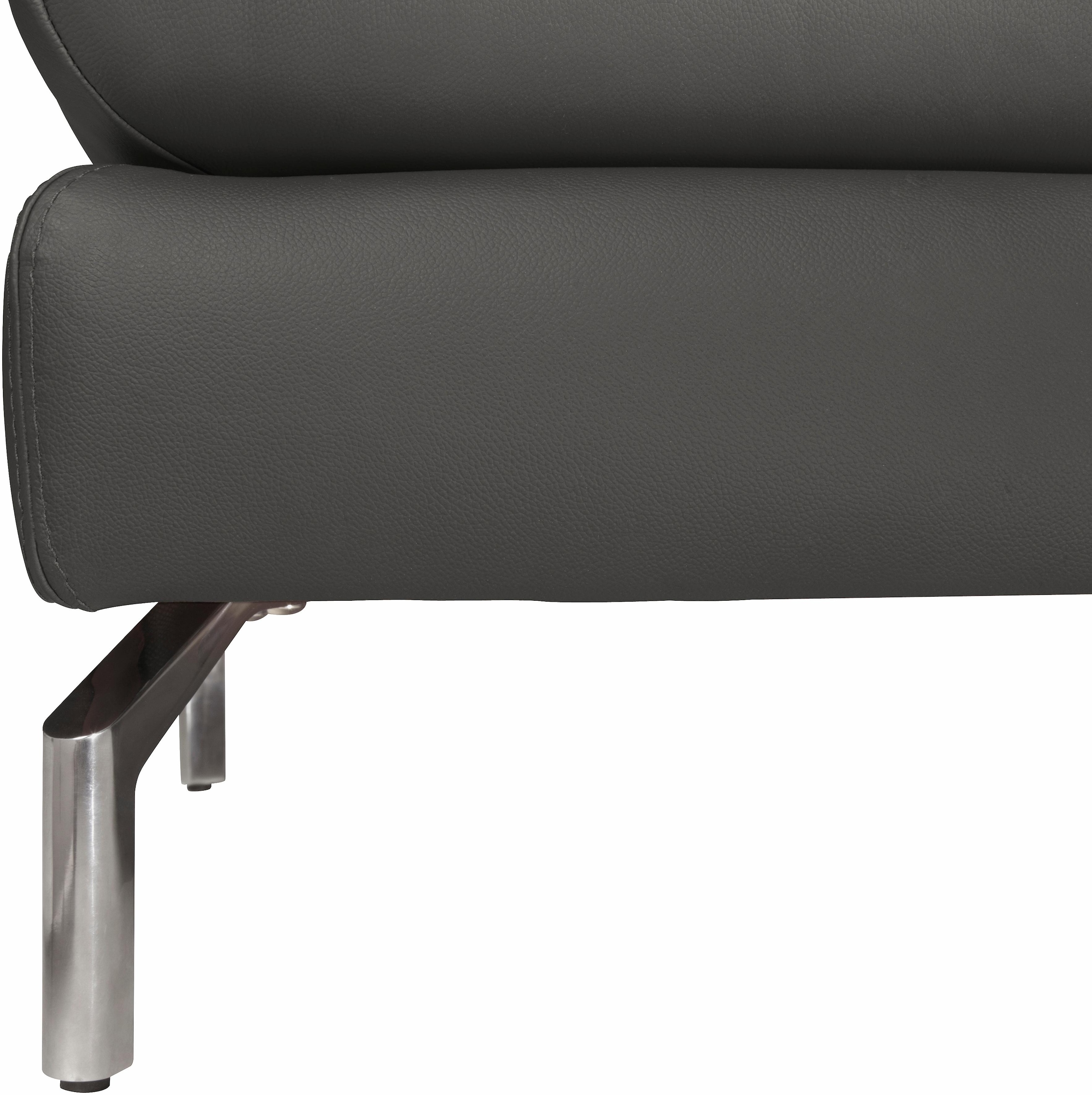 CALIA ITALIA Hocker »Dave mit edlem Metallfuß«