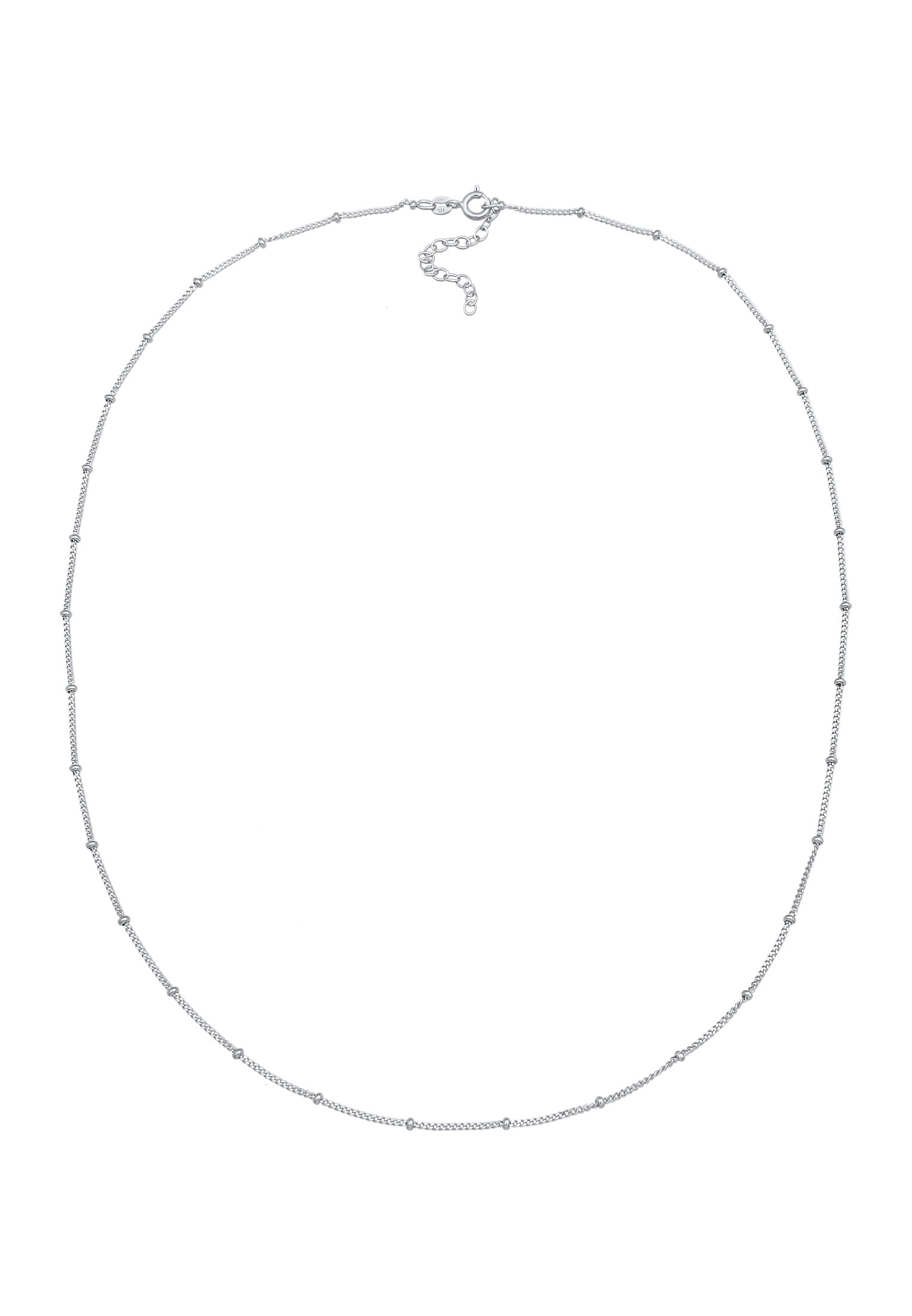 Kuzzoi Silberkette »Halskette Herren Kugelkette 925 Silber«