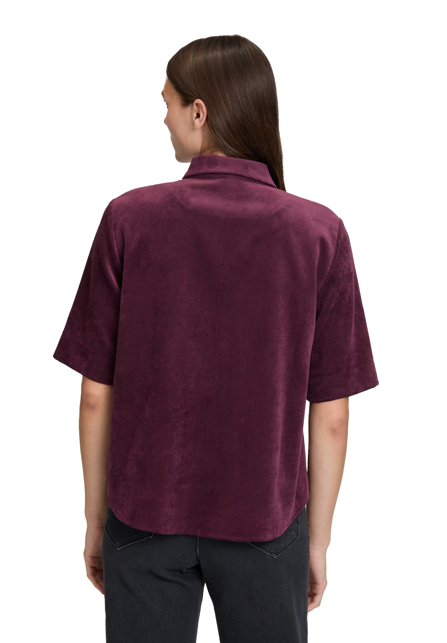 Betty&Co Hemdbluse »Hemdbluse mit aufgesetzten Taschen«