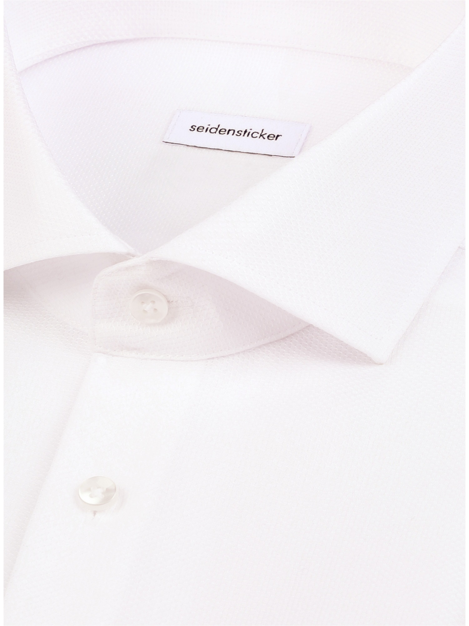 seidensticker Businesshemd »Schwarze Rose« Regular 1/2 Kentkragen Struktur