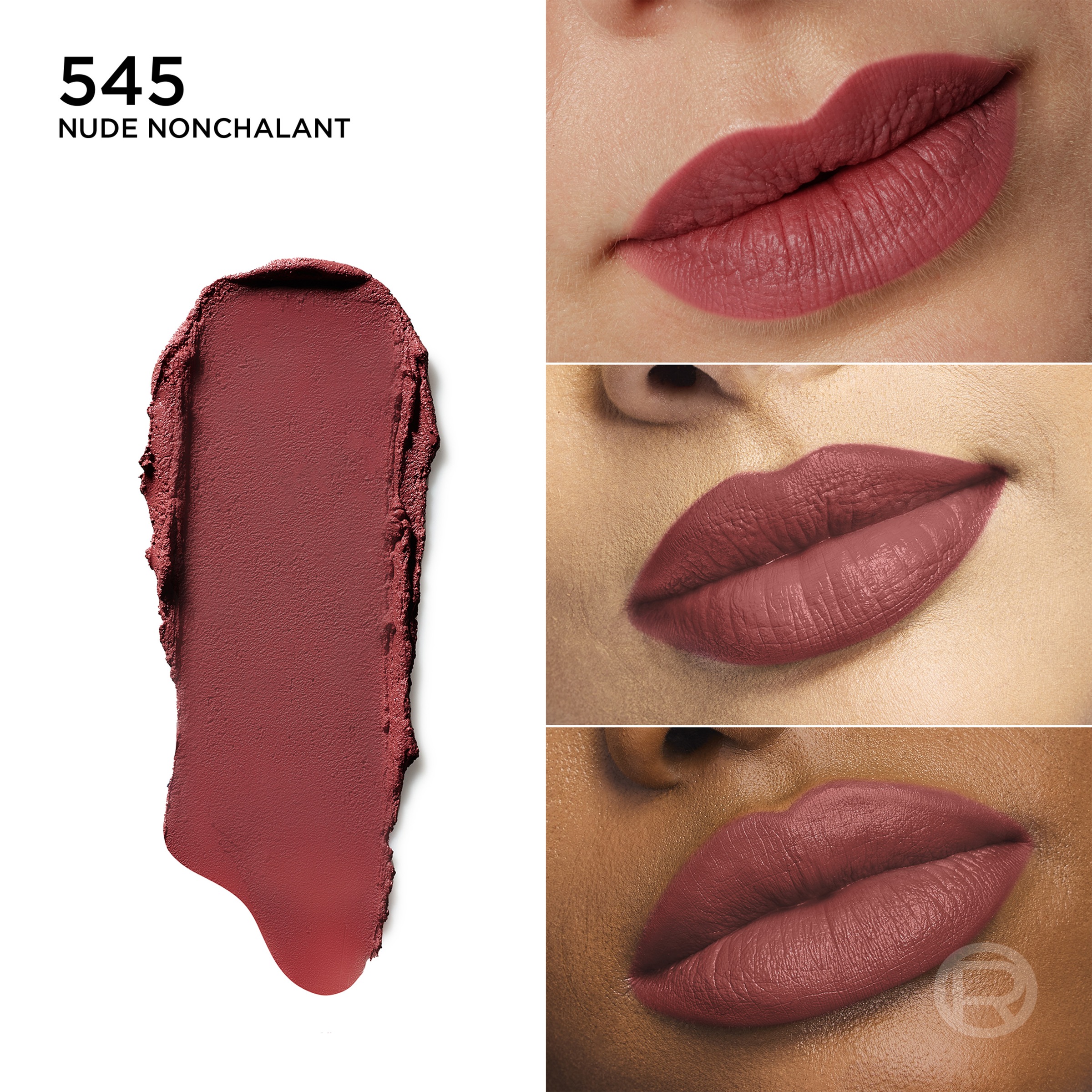 L'ORÉAL PARIS Lippenstift »COLOR RICHE BLURRED MATTE LIPPENSTIFT« seidig-mattes Finish, leuchtende Farben