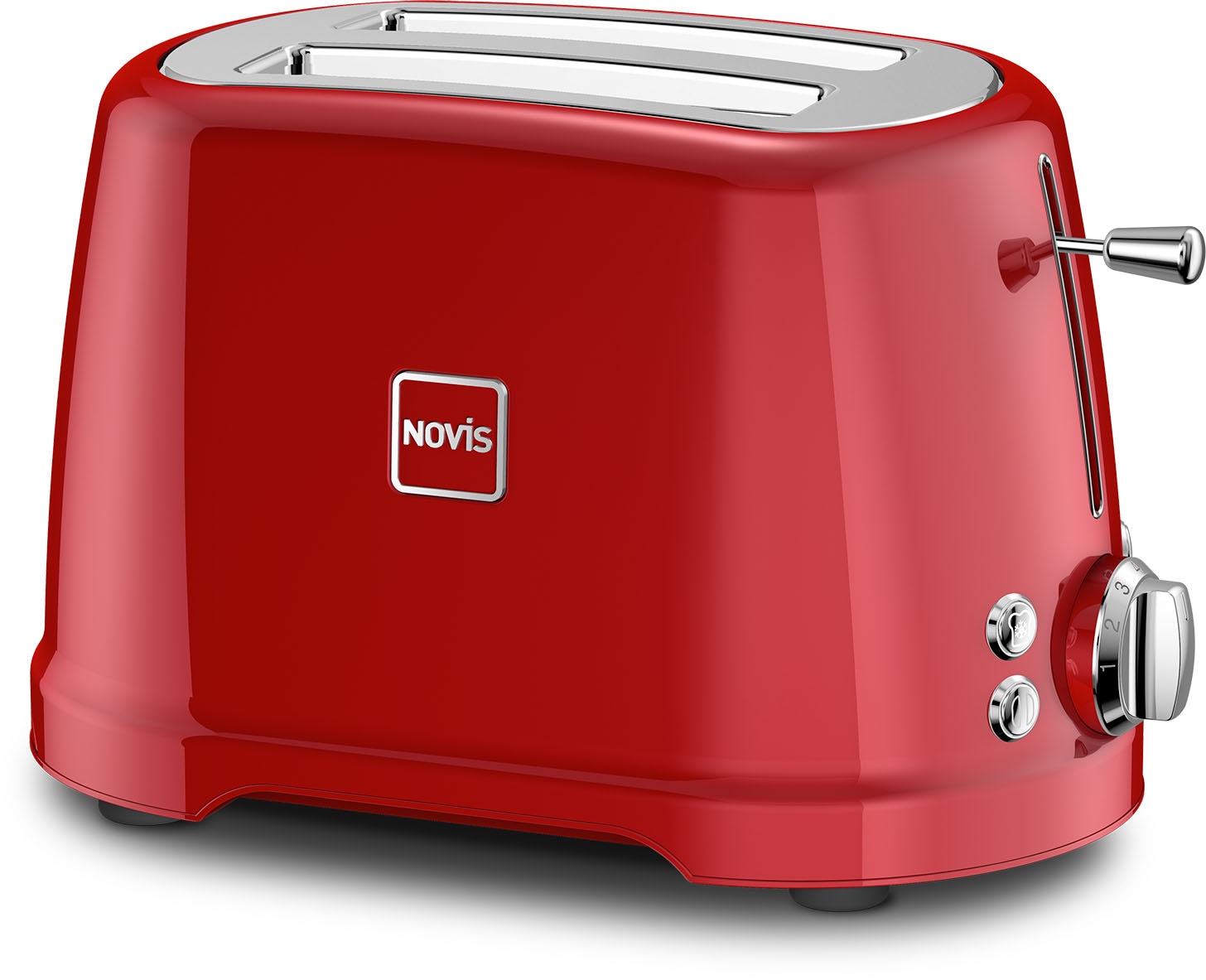Toaster »T2 rot«, 2 kurze Schlitze, 900 W