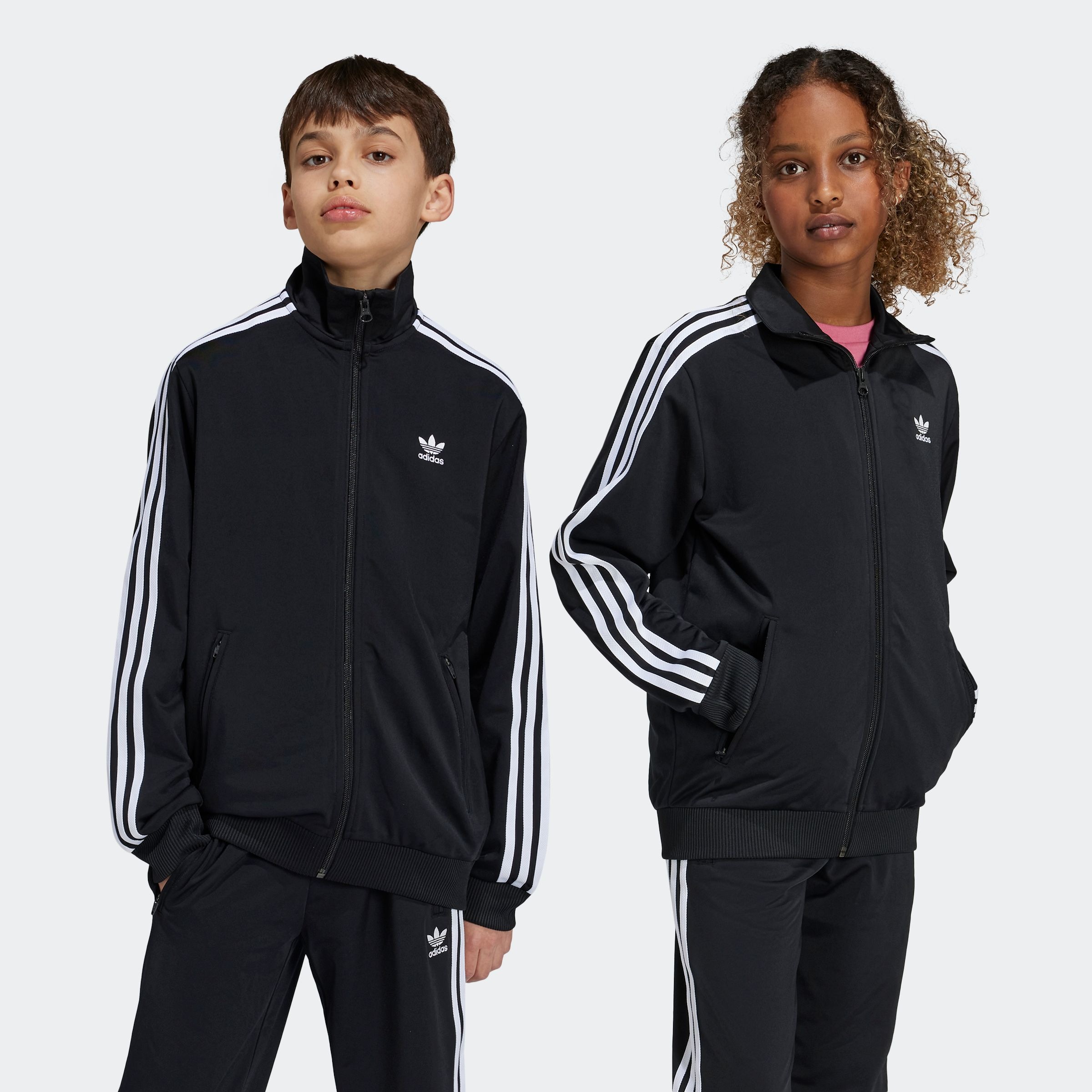 Adidas Originals Trainingsjacke »FIREBIRD TOP« in schwarz, Größe 134