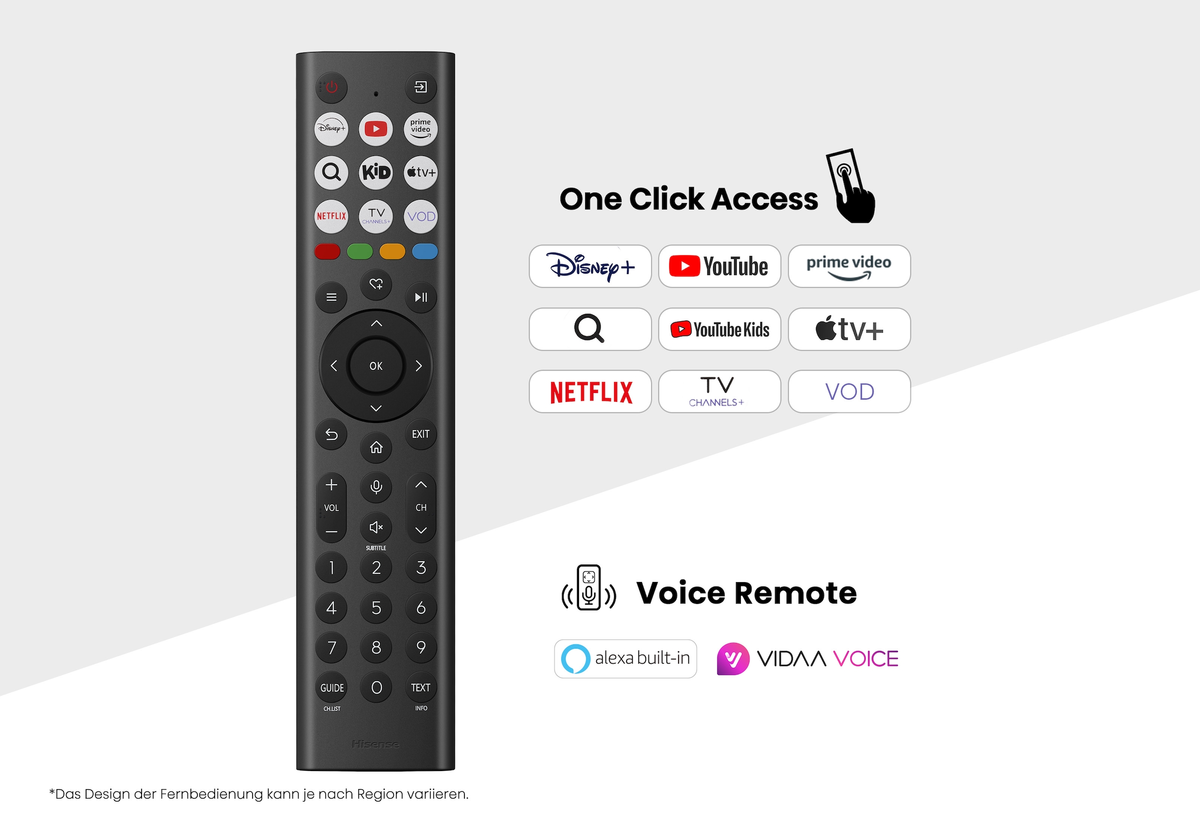 Hisense QLED Mini LED-Fernseher »65E89Q« 164 cm/65 ″ Smart-TV 4K UHD MiniLED Smart TV