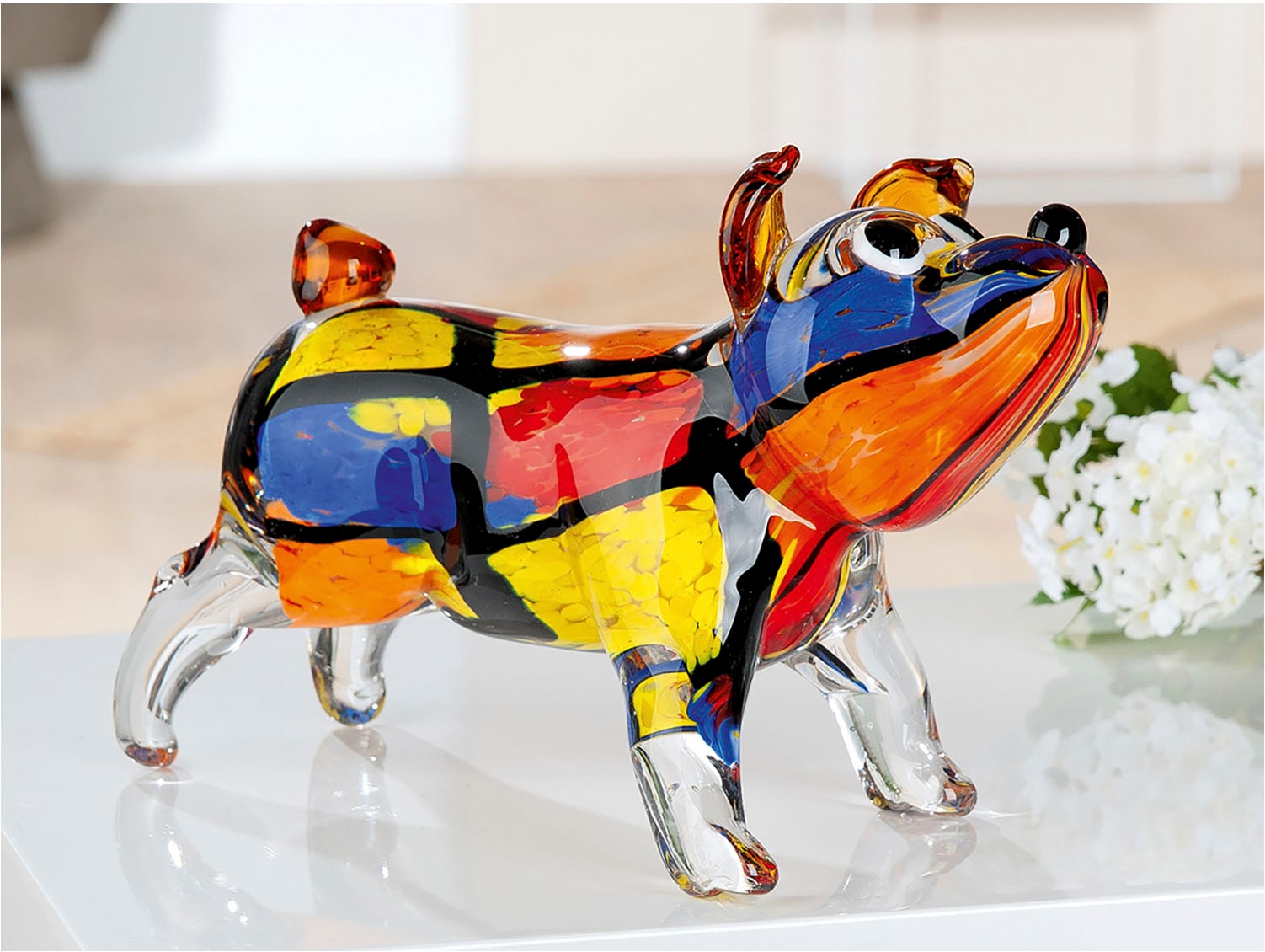 Casablanca by Gilde Tierfigur »Hund Pacco, mehrfarbig«