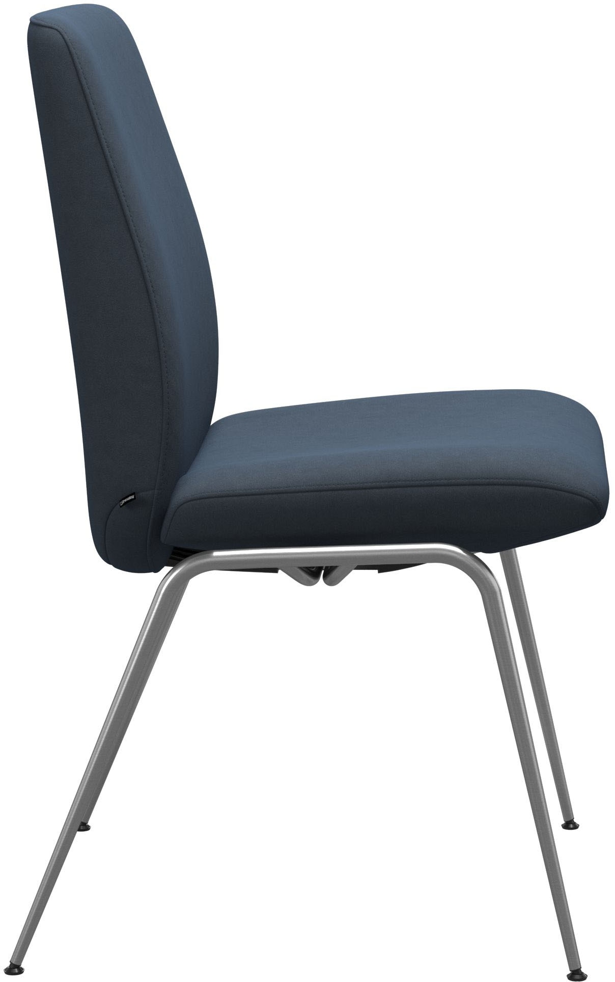 Stressless® Polsterstuhl »Laurel«, Microfaser DINAMICA, Low Back, Größe L, mit Beinen aus Stahl in Chrom matt