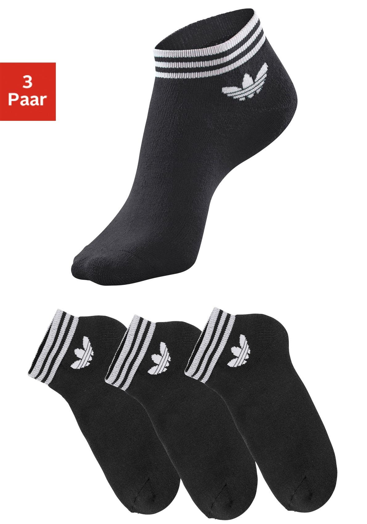 Sportsocken »TREFOIL ANKLE, 3 PAAR«