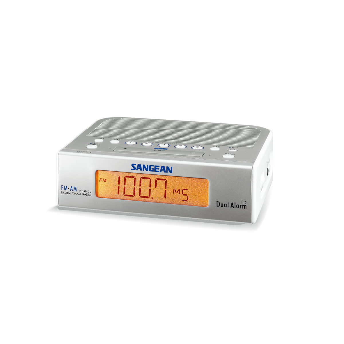 Sangean Uhrenradio »Atomic 05«, (AM-Tuner-FM-Tuner)