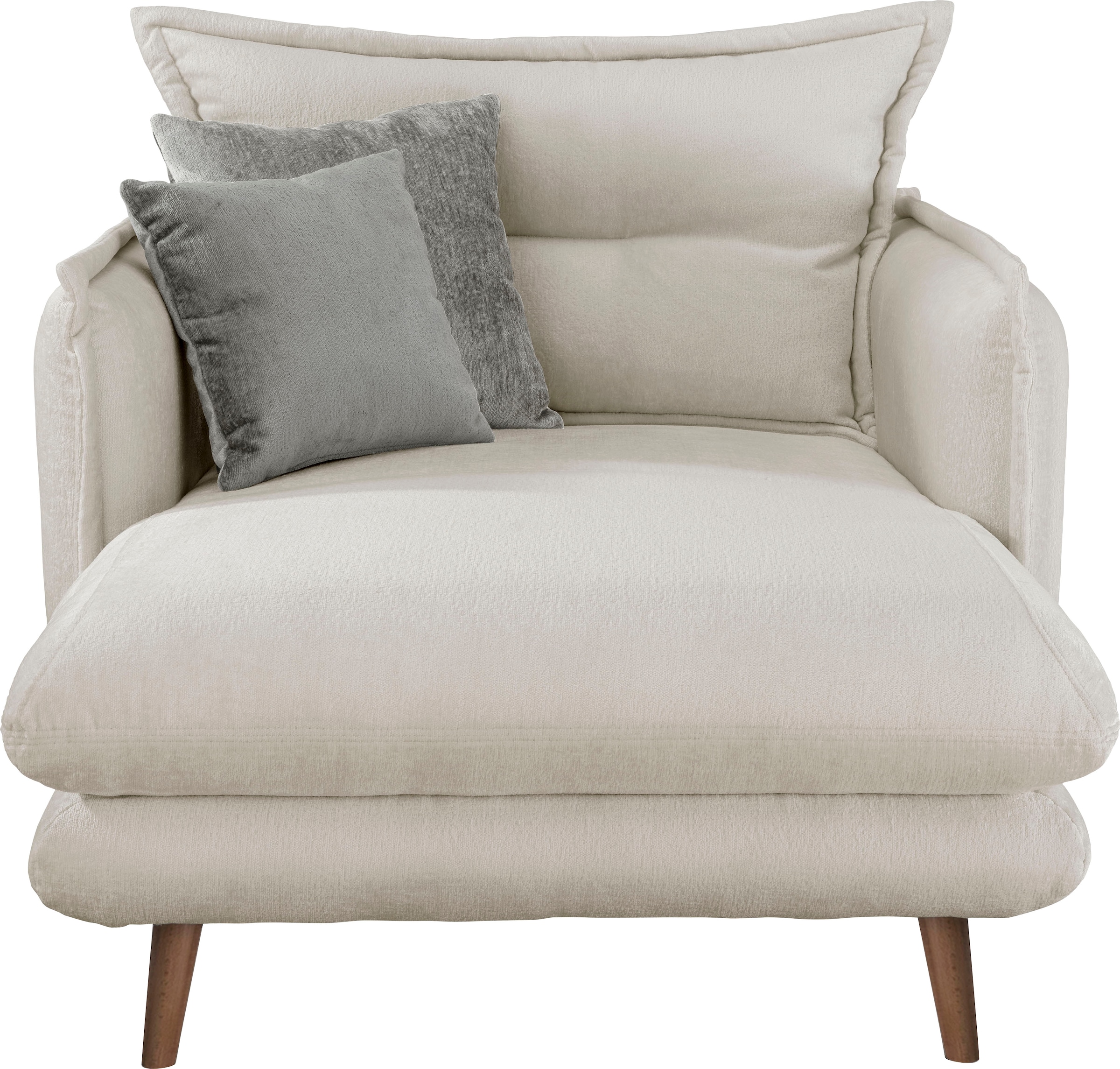 Loveseat »Lazio«, moderner Sessel mit einer bequemen Polsterung, 2 Stk. Zierkissen